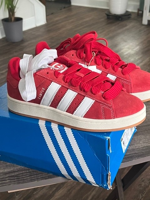 Size 9.5 – adidas Campus 00s Scarlet Gum