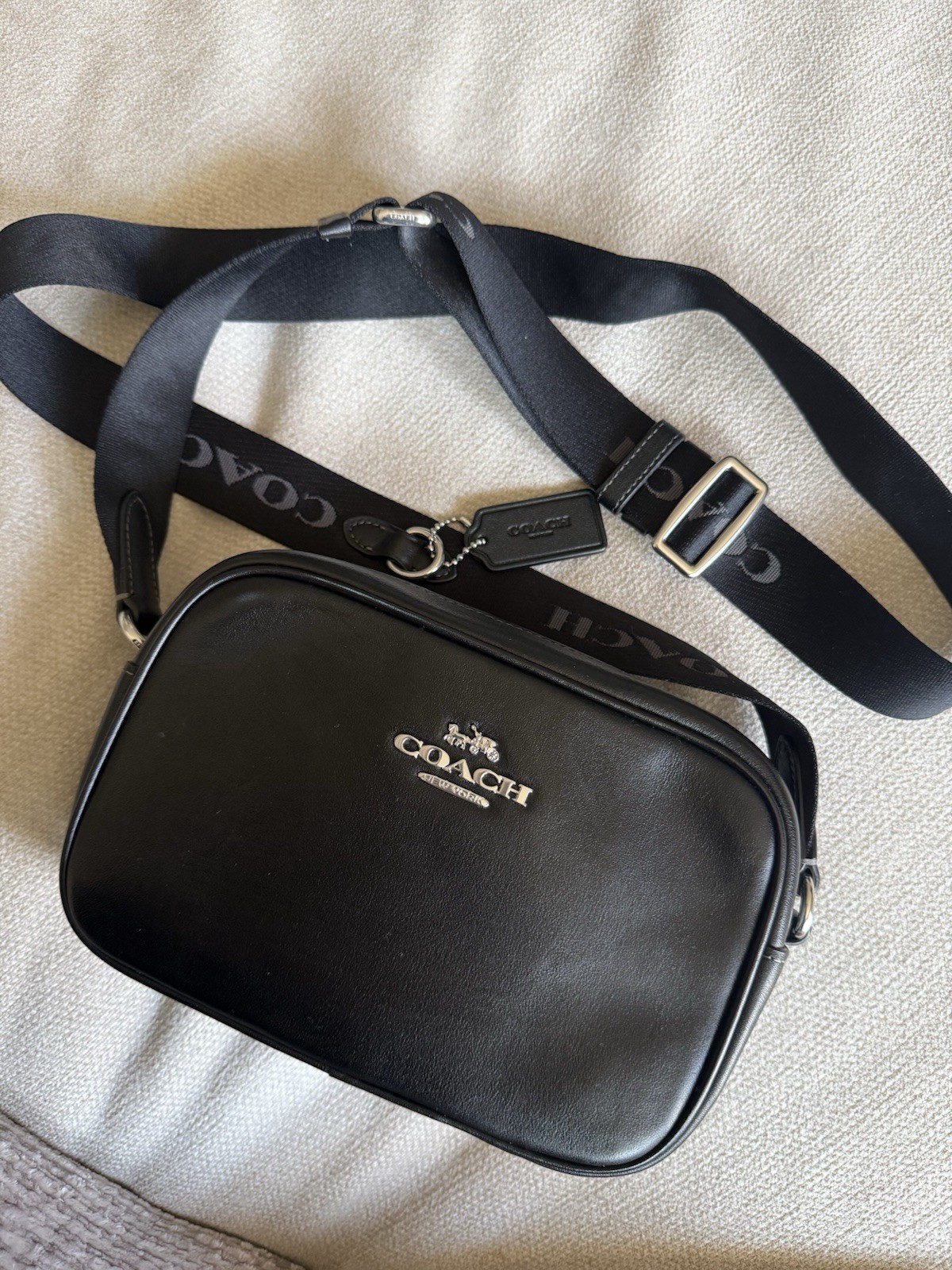 Coach Black Bag – Mini Jamie Camera Bag with strap