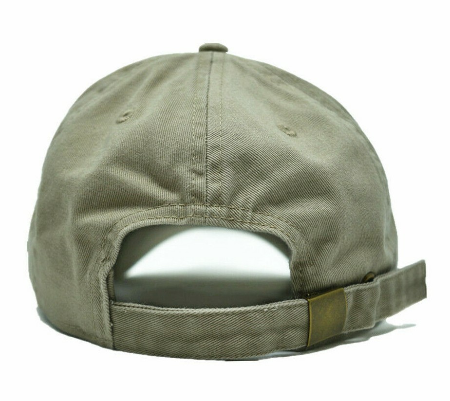 Mens Womens Cotton Baseball Cap Ball Dad Hat Adjustable Plain Polo Style Caps