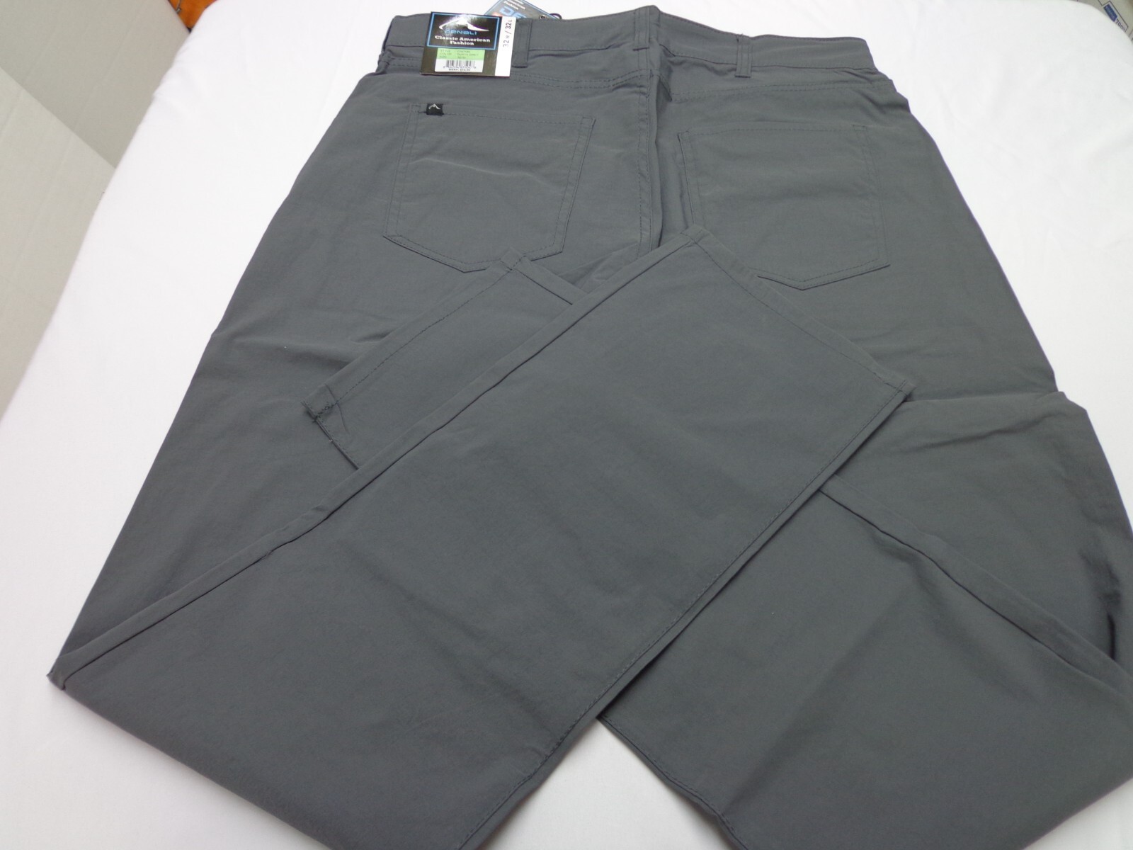DENALI Dusty Grey Technical Stretch Pants Flex Waist NWT 32/32 MSRP $54