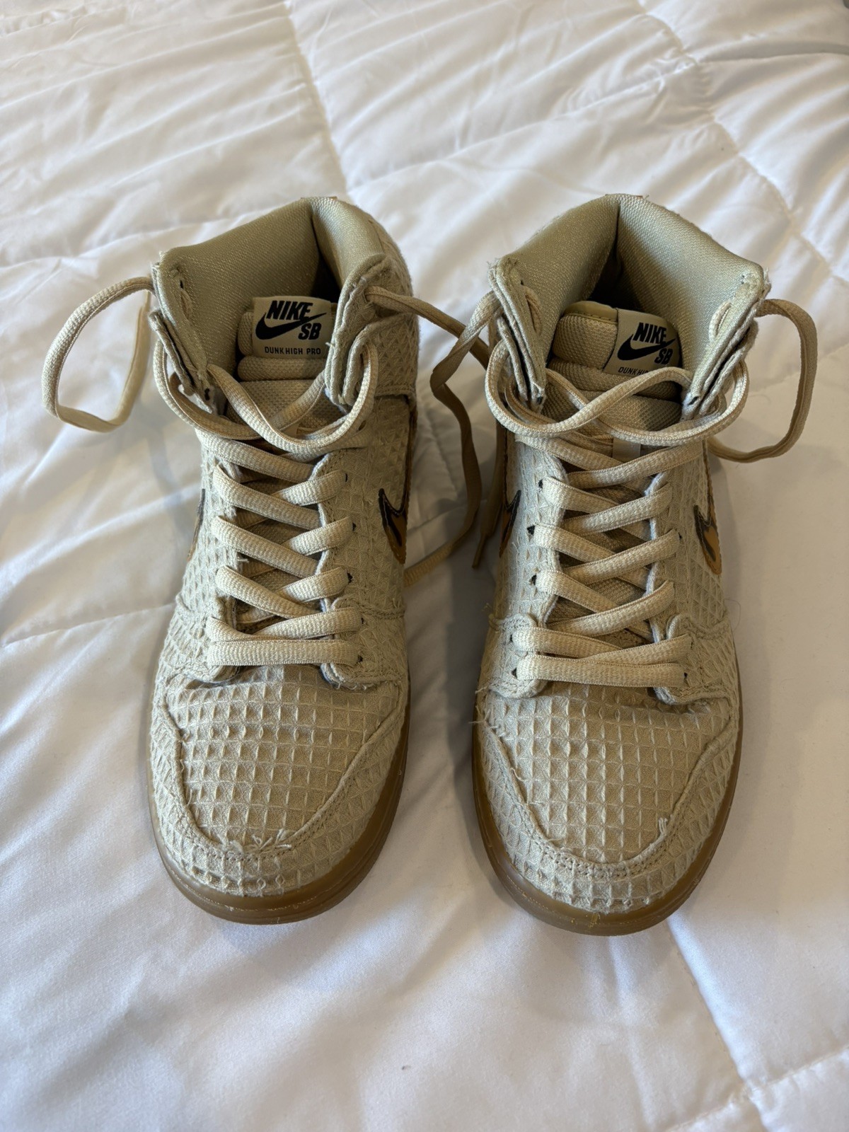 Nike SB Dunk Premium Hemp High Waffle Chicken Fried 4/20 – Size 9.5