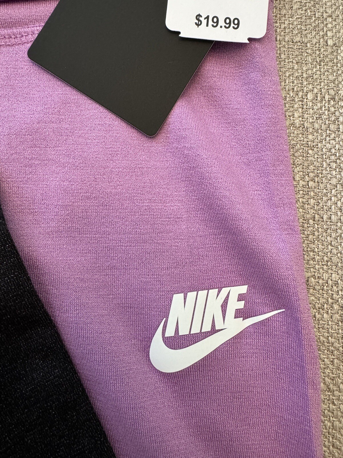 You Get 2 Pairs!!!! Both Colors. Nike 3T Leggings Black And Purple Toddler Girls