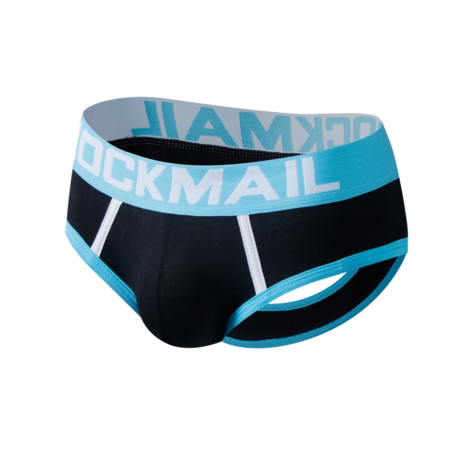 JOCKMAIL Men’s Cotton Underwear Sexy Backless Briefs Shorts Open Back Jockstrap