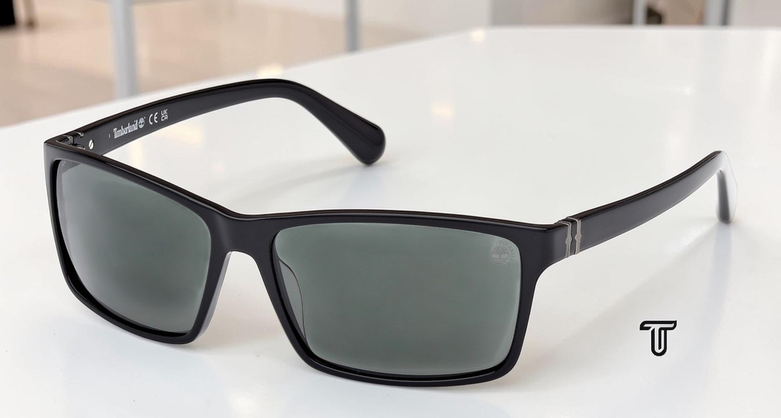 Timberland TB00032 20D Acetate Grey Other Smoke Polarized 64 mm Men’s Sunglasses