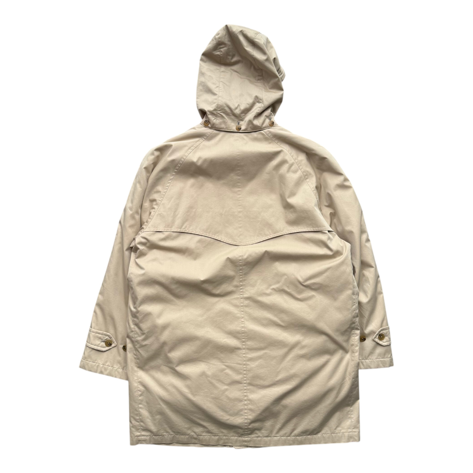 BURBERRY LONDON 3-Way Down Coat – Nova Check Liner – Beige – Size M