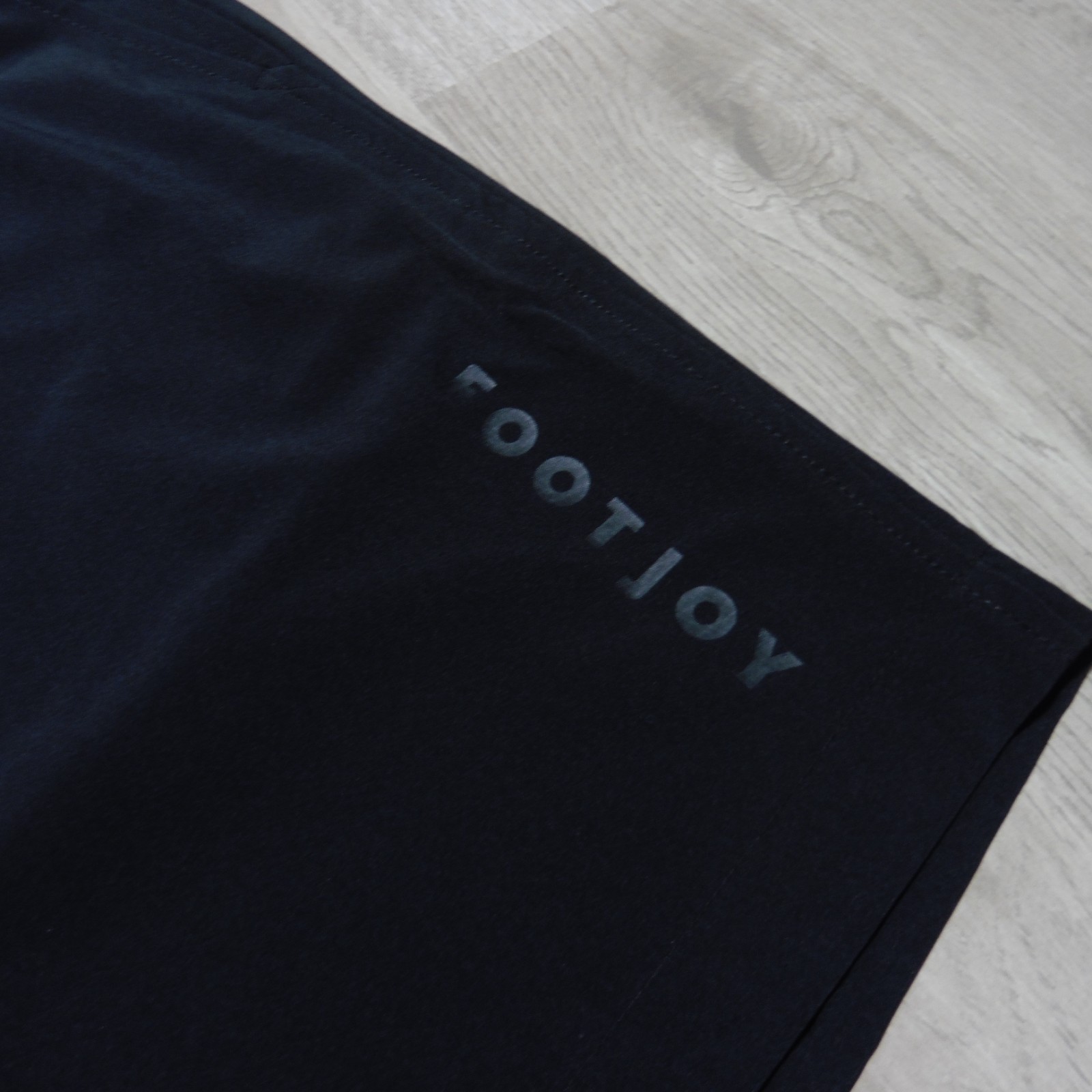 FOOTJOY Mens M L XL 2XL SHORTS BLACK GOLF WORKOUT TRAINING 8″ POLYESTER SPANDEX