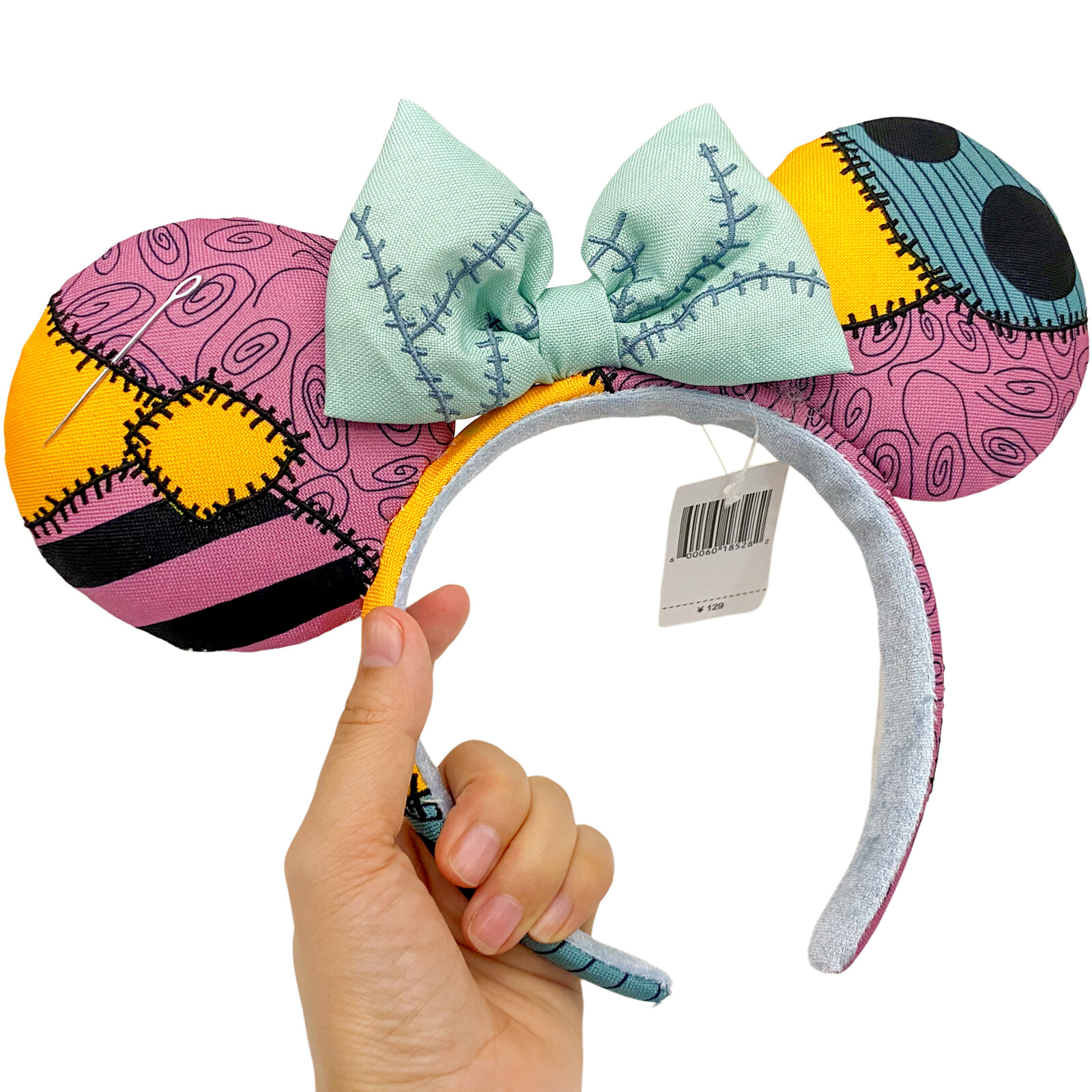 Disney-Park’s 2025 Nightmare Before Christmas Sally Mickey Mouse Ear Headband US