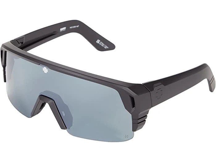 Spy MONOLITH 5050 Happy Gray Green with Black Spectra Mirror Shield Unisex