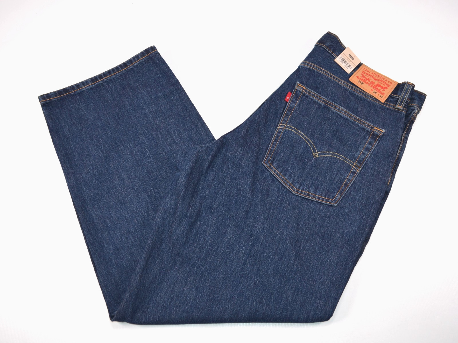 Nwt’s Levi’s 578 Baggy Denim Blue Jeans Mens 36×32 (fits 38 x 30.5) Streetwear