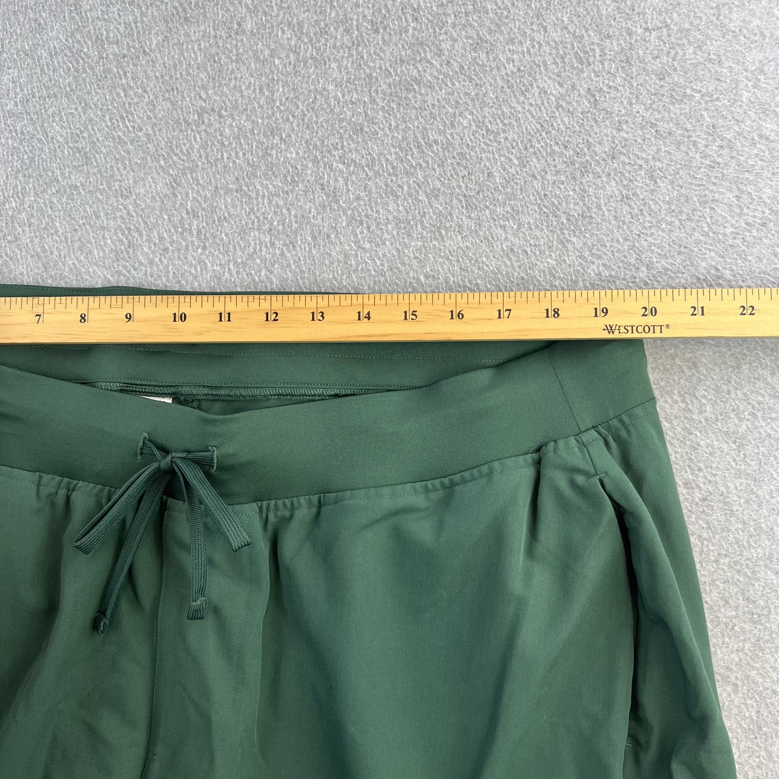 Mandala Slim Pants Womens 2XL Petite Midnight Green Scrub Jogger Stretch Pockets