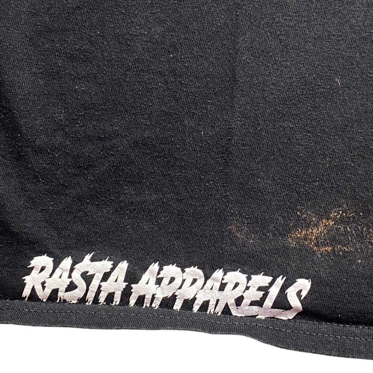 Rasta Apparels Shirt Mens Medium Spell Out Grunge Streetwear Everyday Workwear