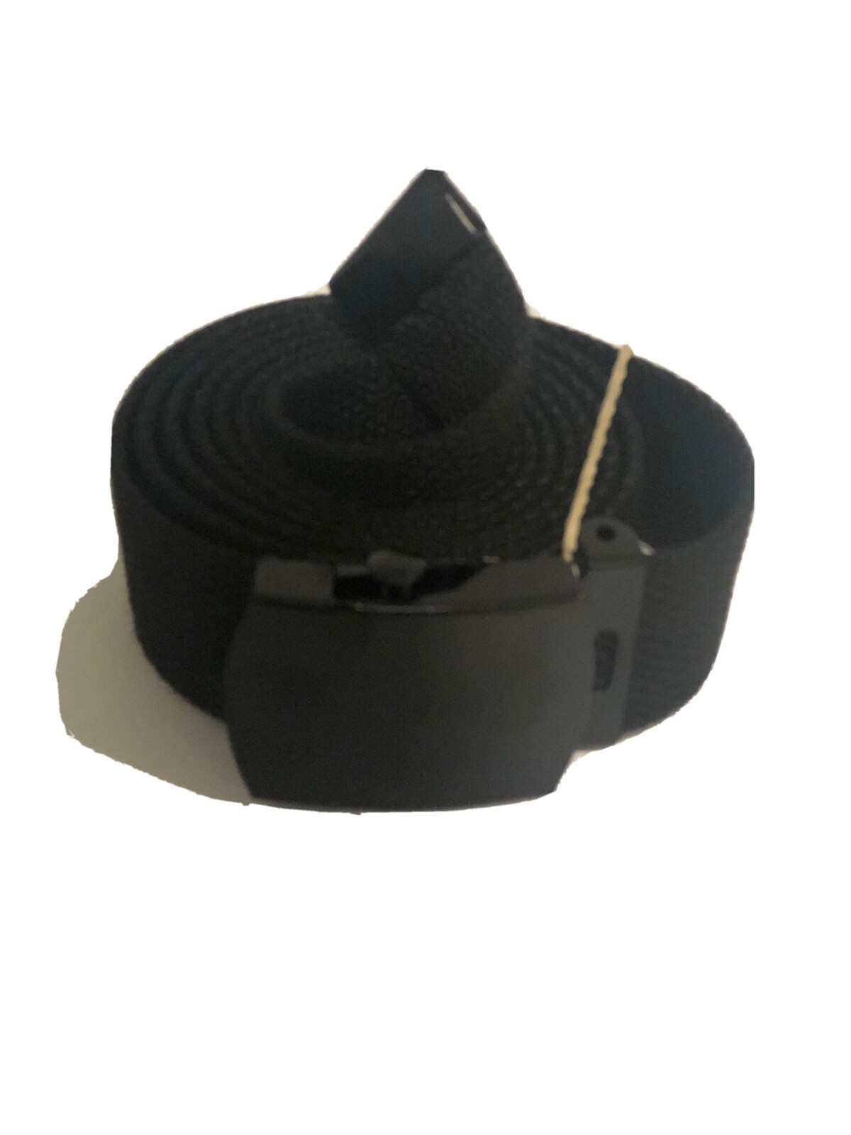 NEW ADJUSTABLE 56”CANVAS MILITARY WEB BELT BLACK SILVER BUCKLE BUY 2 GET 1 FREE