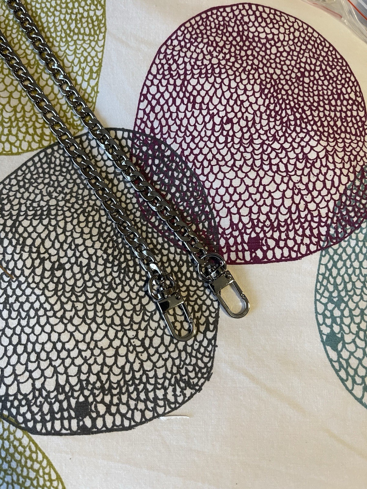 Replacement Bag’s Chain Strap FOR COACH Bag And Other Designer Bag Metal Silver