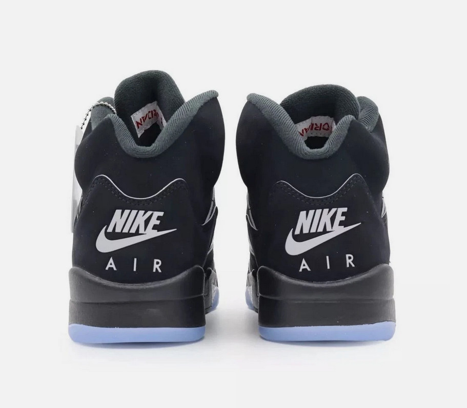 Air Jordan 5 Retro OG Black Metallic Reimagined High Top Men’s Basketball Shoes
