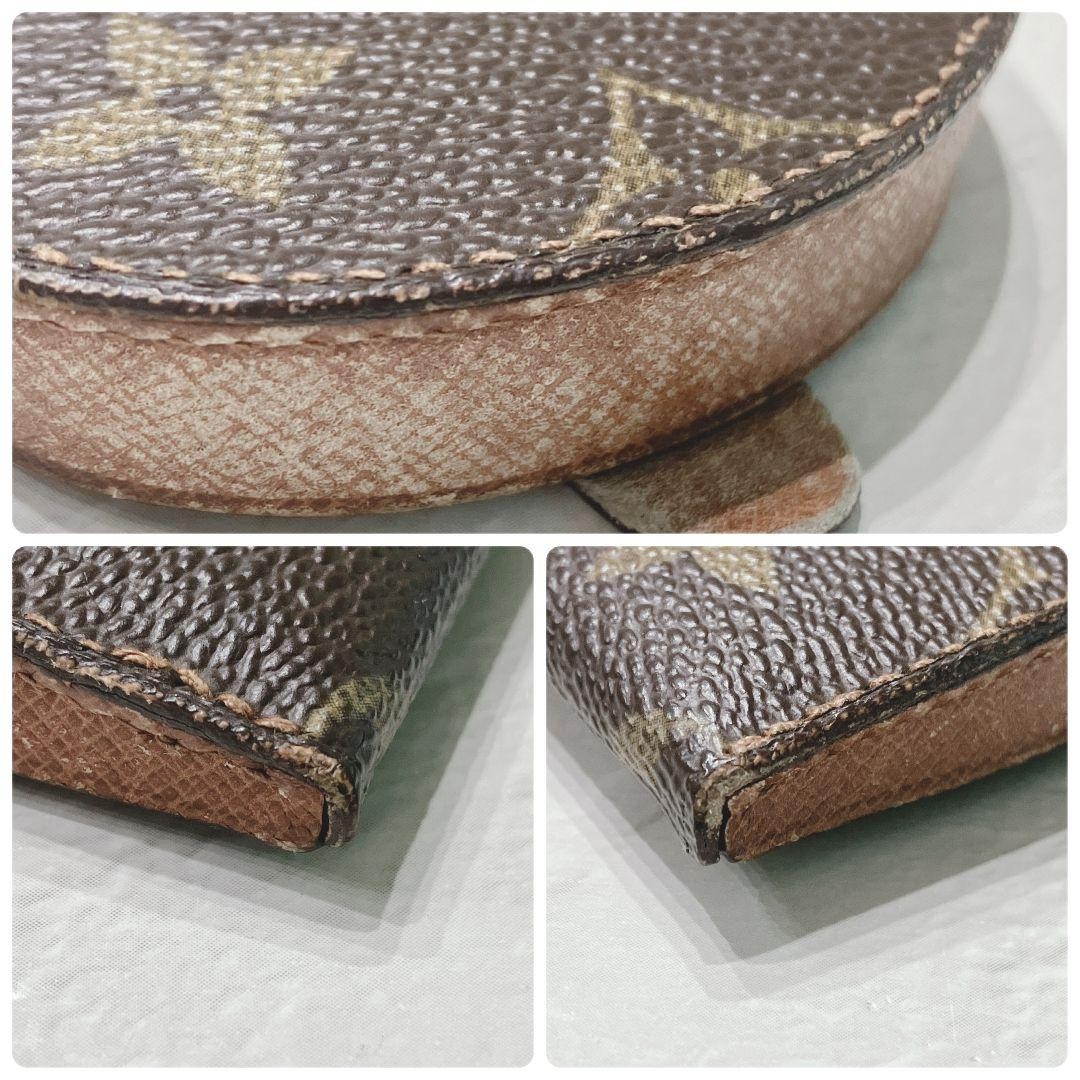 LOUIS VUITTON Monogram Coin Case Change Purse Shipping Included