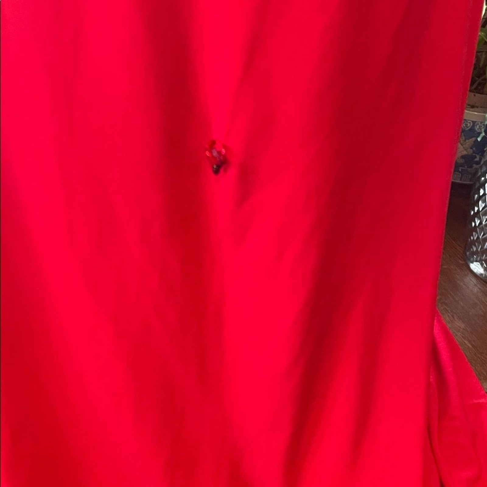 Chic One-Shoulder Red Dress