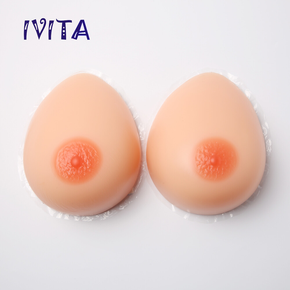 GG Cup Self Adhesive Silicone Breast Forms 8XL Fake Big Boobs Crossdresser Use