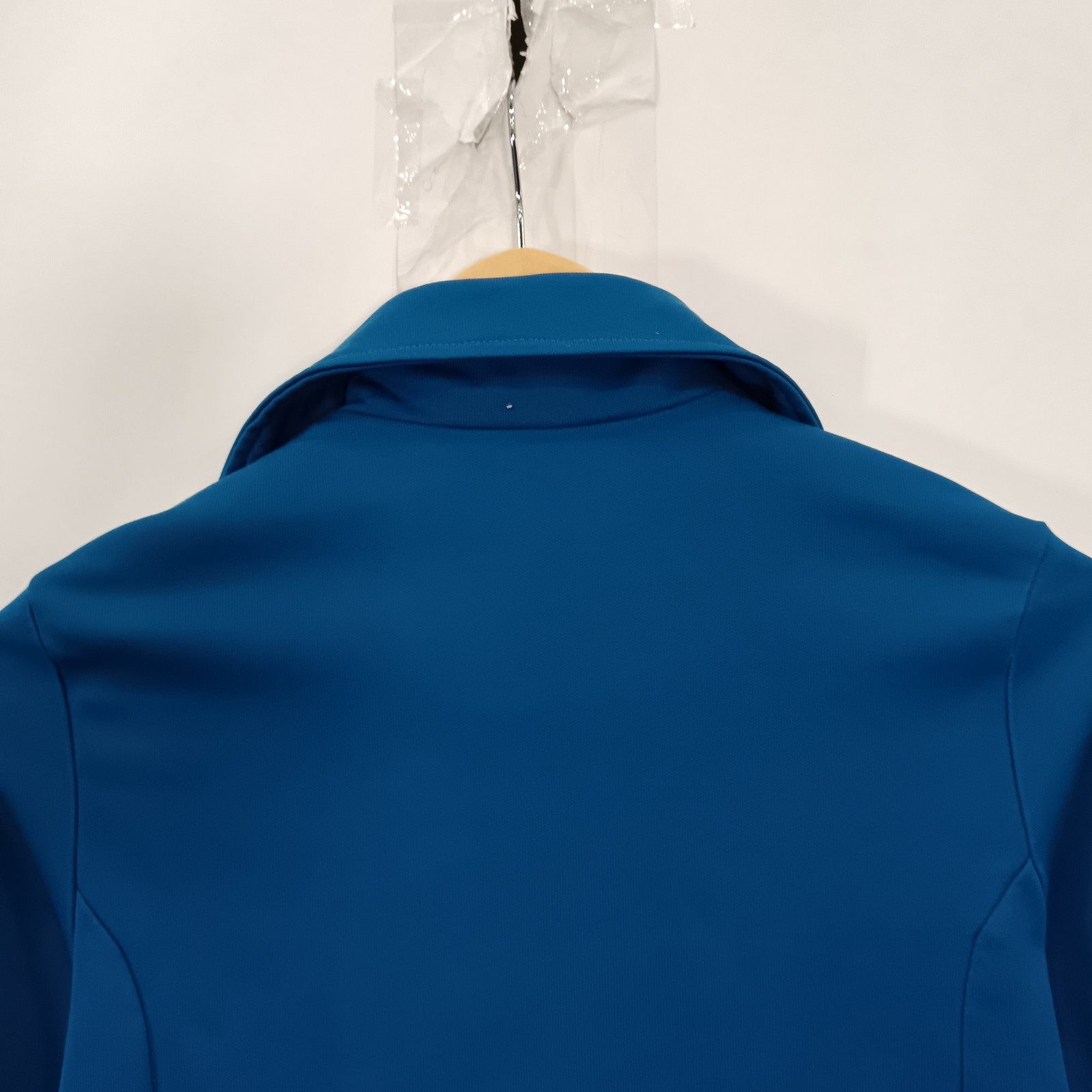 Adidas Track Jacket Women’s Size 32 Blue Trefoil Zip Pockets Stripes Preloved
