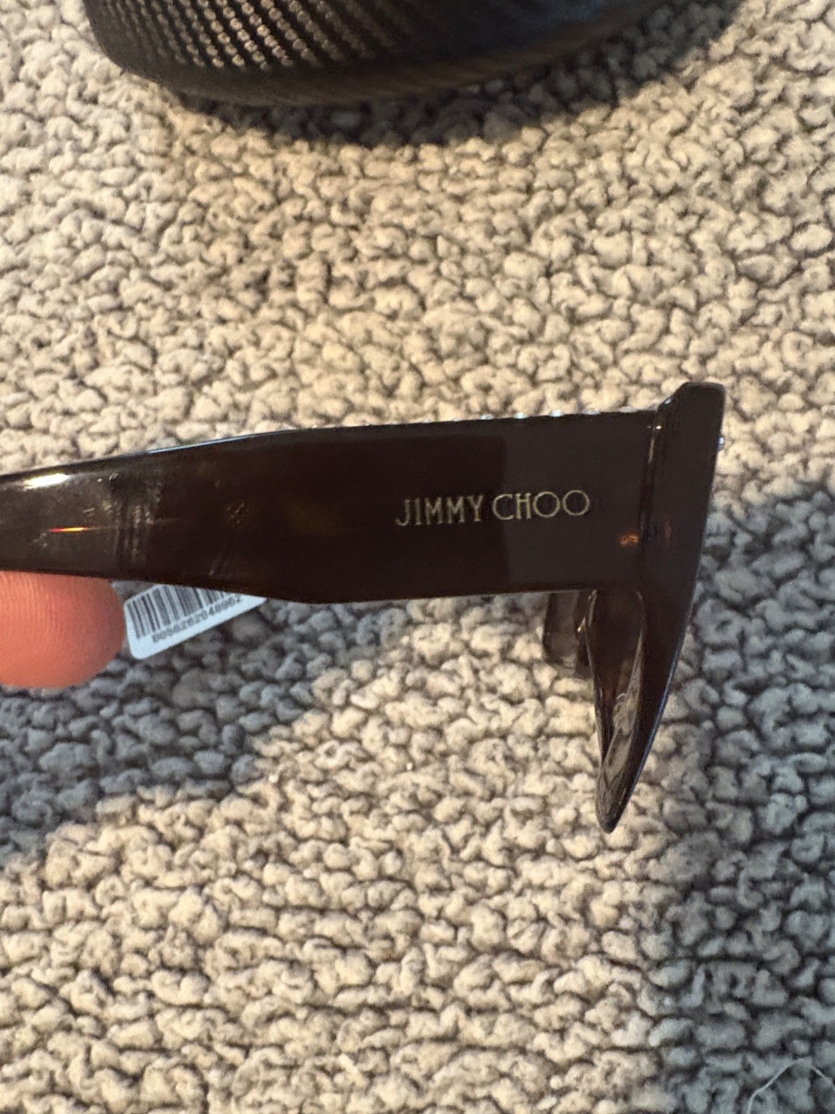 Women’s Jimmy Choo Brown Turtle Shell Sunglasses JC5001B 500214 54/17 NWT!