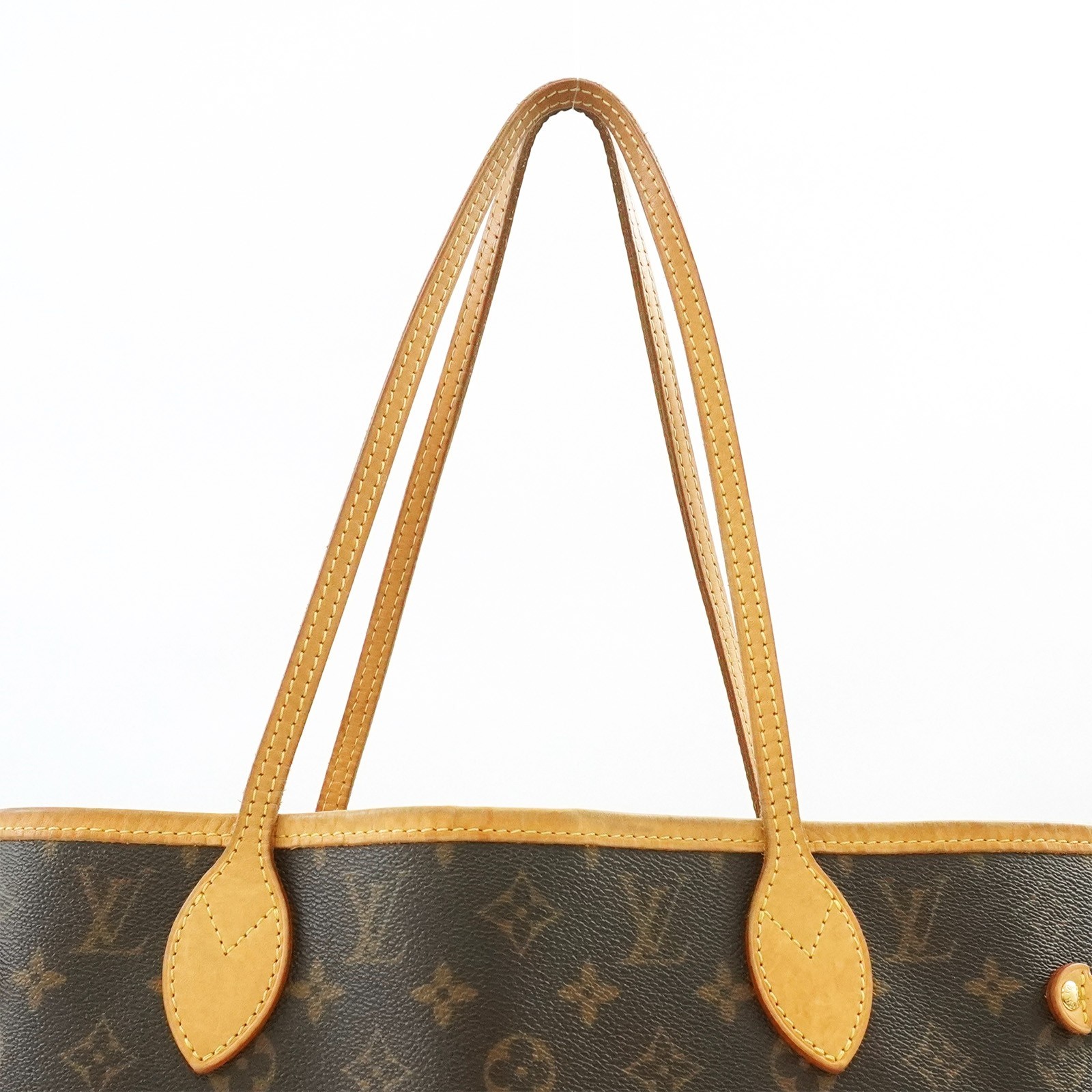LOUIS VUITTON LV Monogram Neverfull MM M40156 Tote Bag SD3037 Auth #57356A