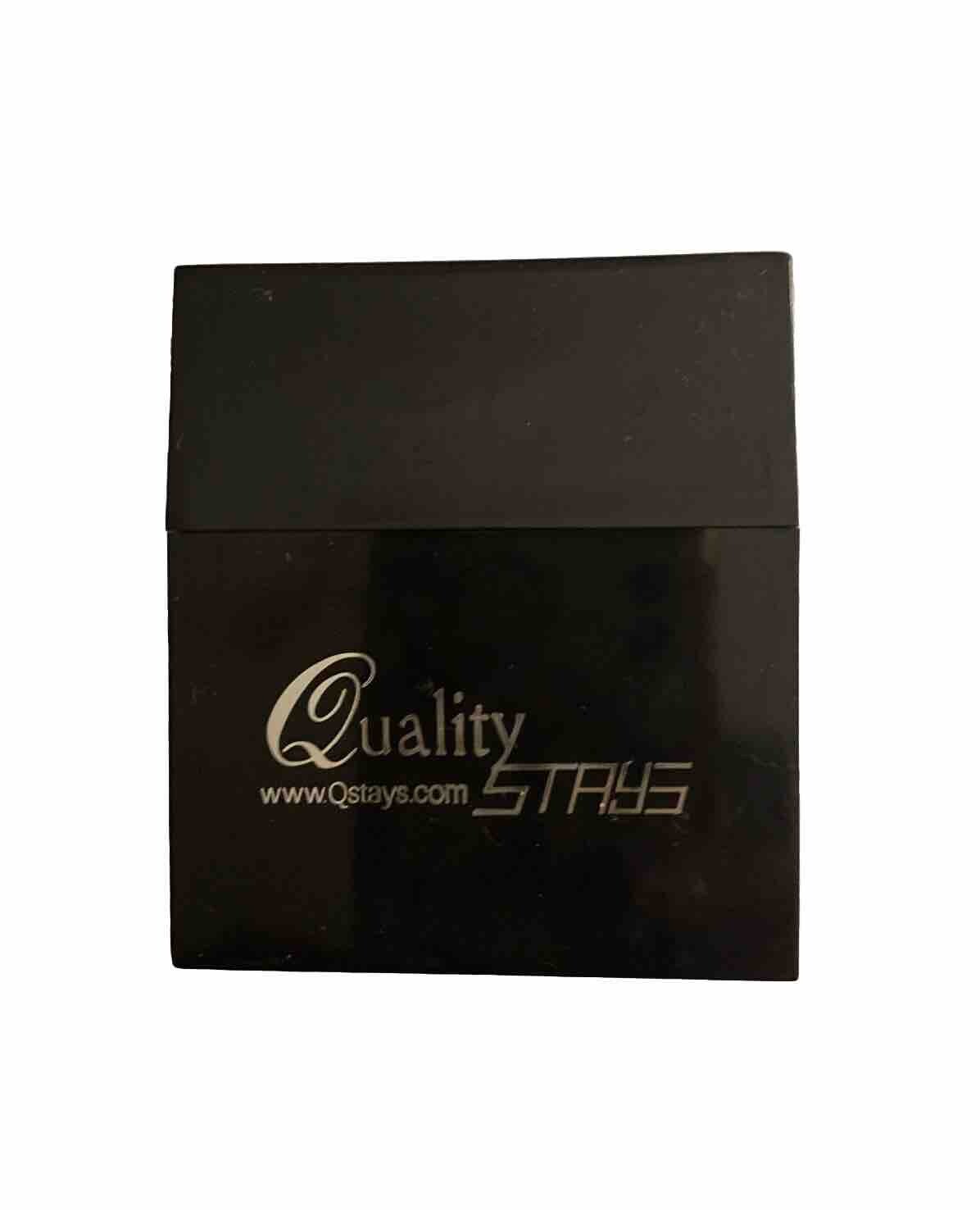 Stainless Steel Collar Stiffeners Lucite Box 50 PCS Luxury Item Quality