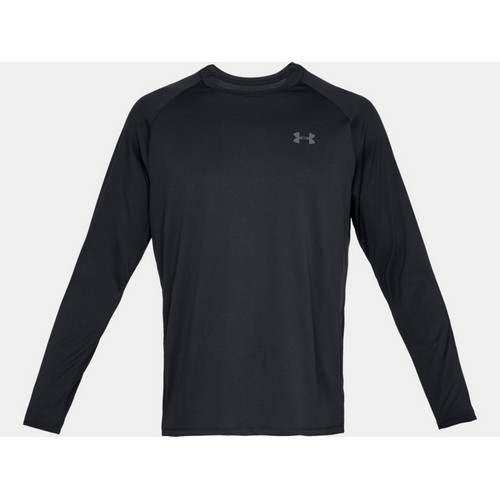 Under Armour Mens Tech 2.0 Long Sleeve Shirt M Black