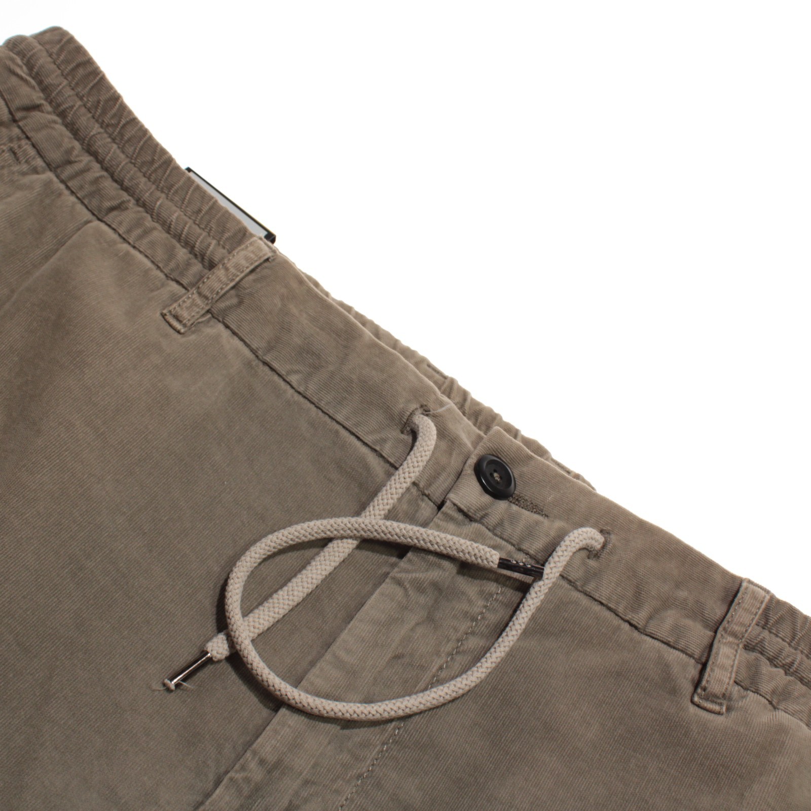 Alberto NWT John Chinos / Casual Corduroy Pants Size 36 US Slim Fit in Beige