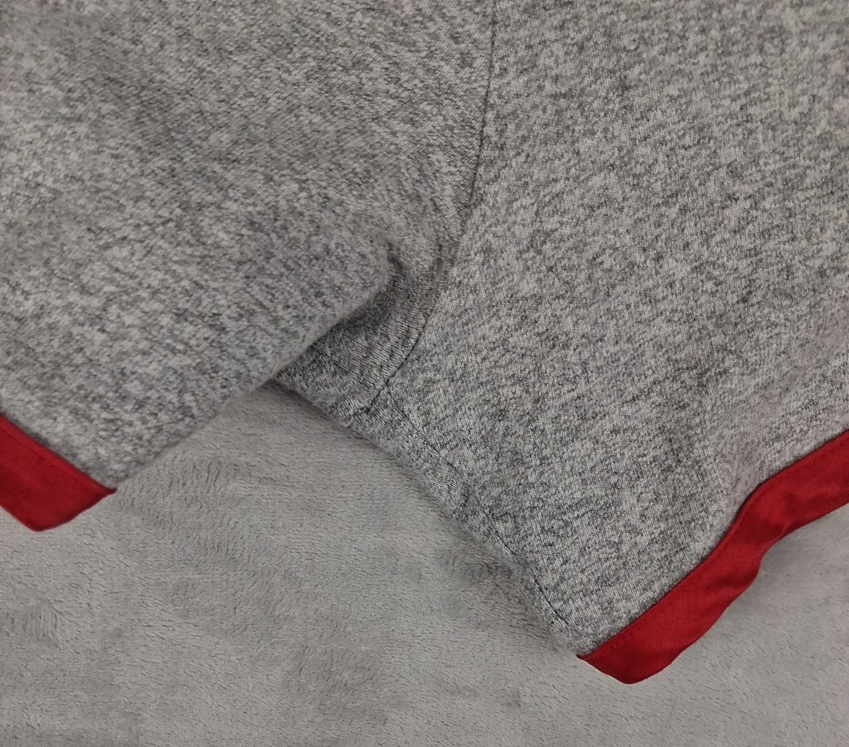 Chubbies Lounge Sweat Cotton Shorts Men L (28 inch Elastic Waist) Gray Made USA