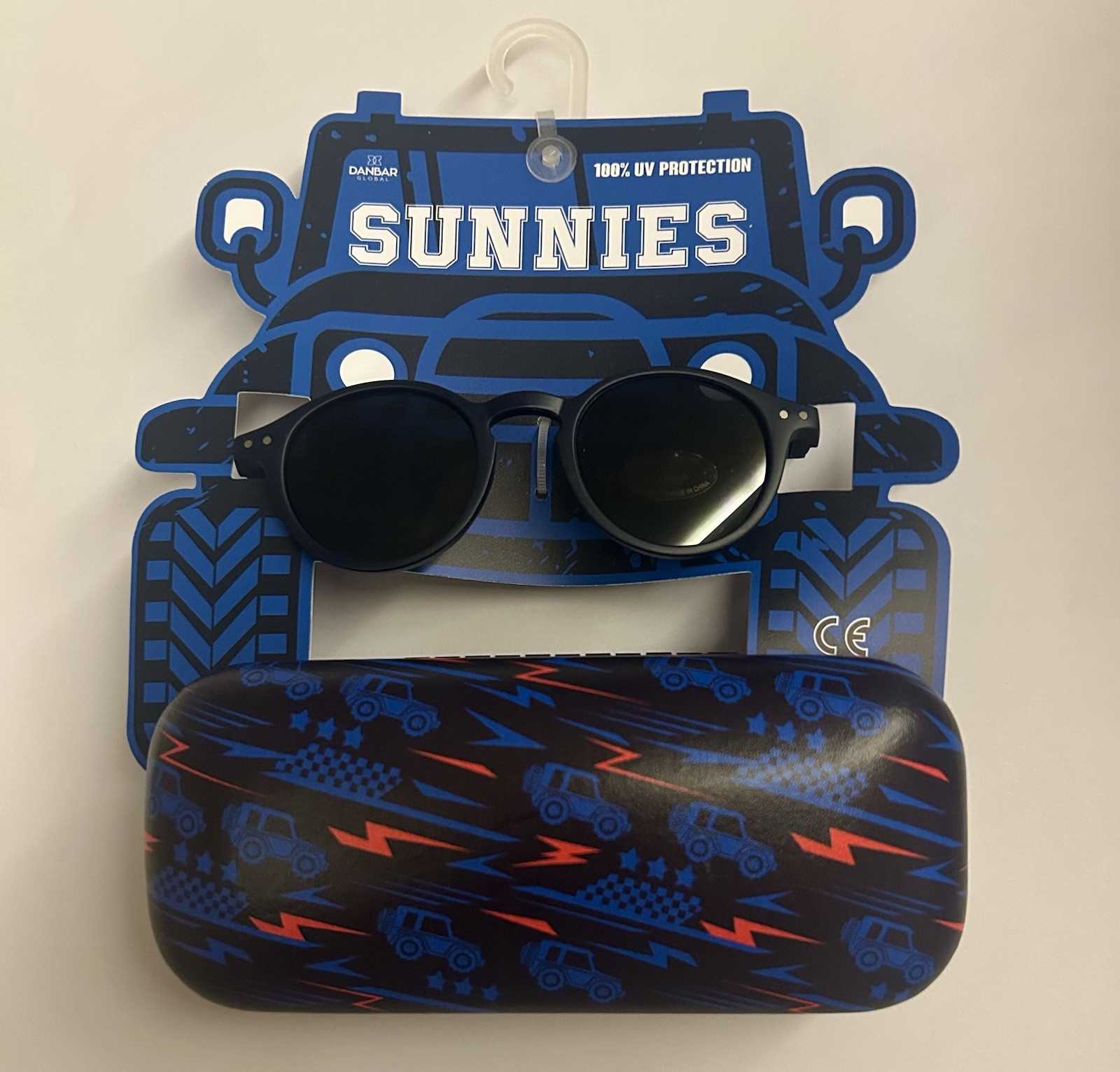 New Blue Danbar Global Sunnis Jeep Case 100% UV Protection CE Cool Things Inc
