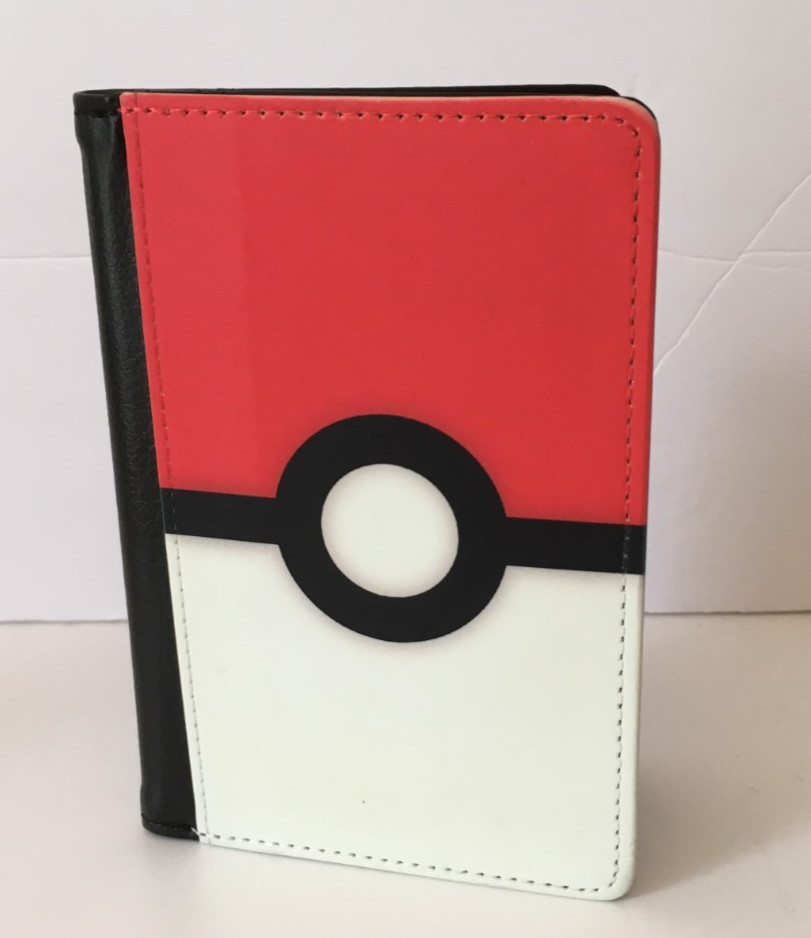 Pokemon Passport Cover Case Card Holder Poke Ball