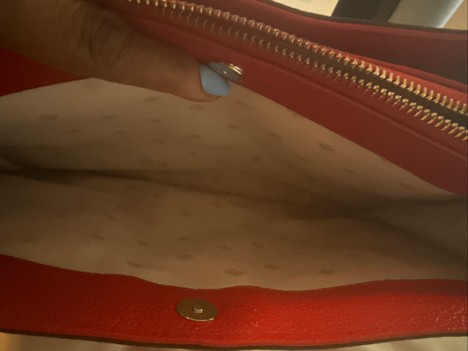 Kate Spade Mulberry Street Lise Convertible Bag Bright Red Medium Size