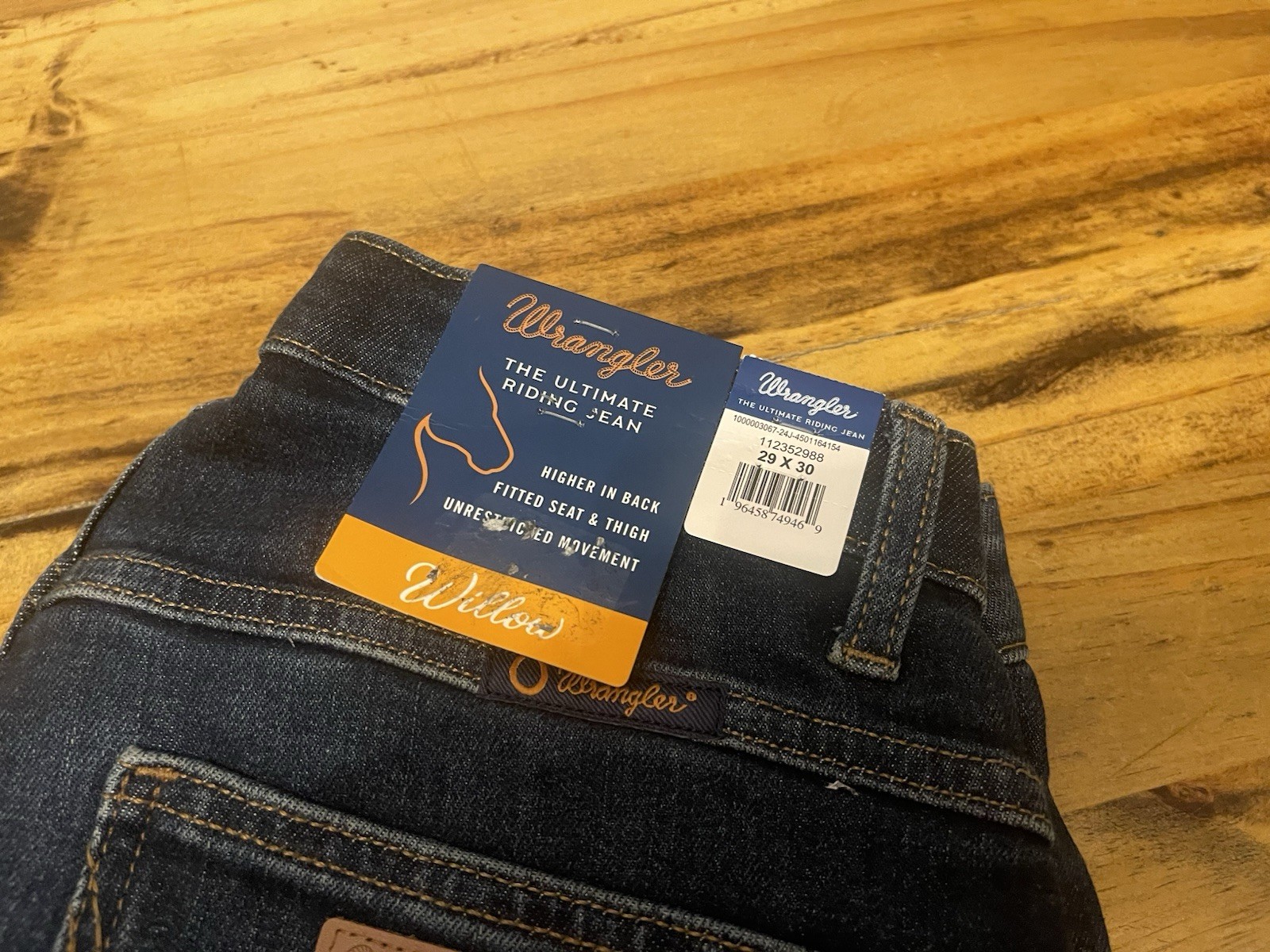 Wrangler Willow Ultimate Rising 112352988 Women’s 29X30 Bootcut Jean New Tags
