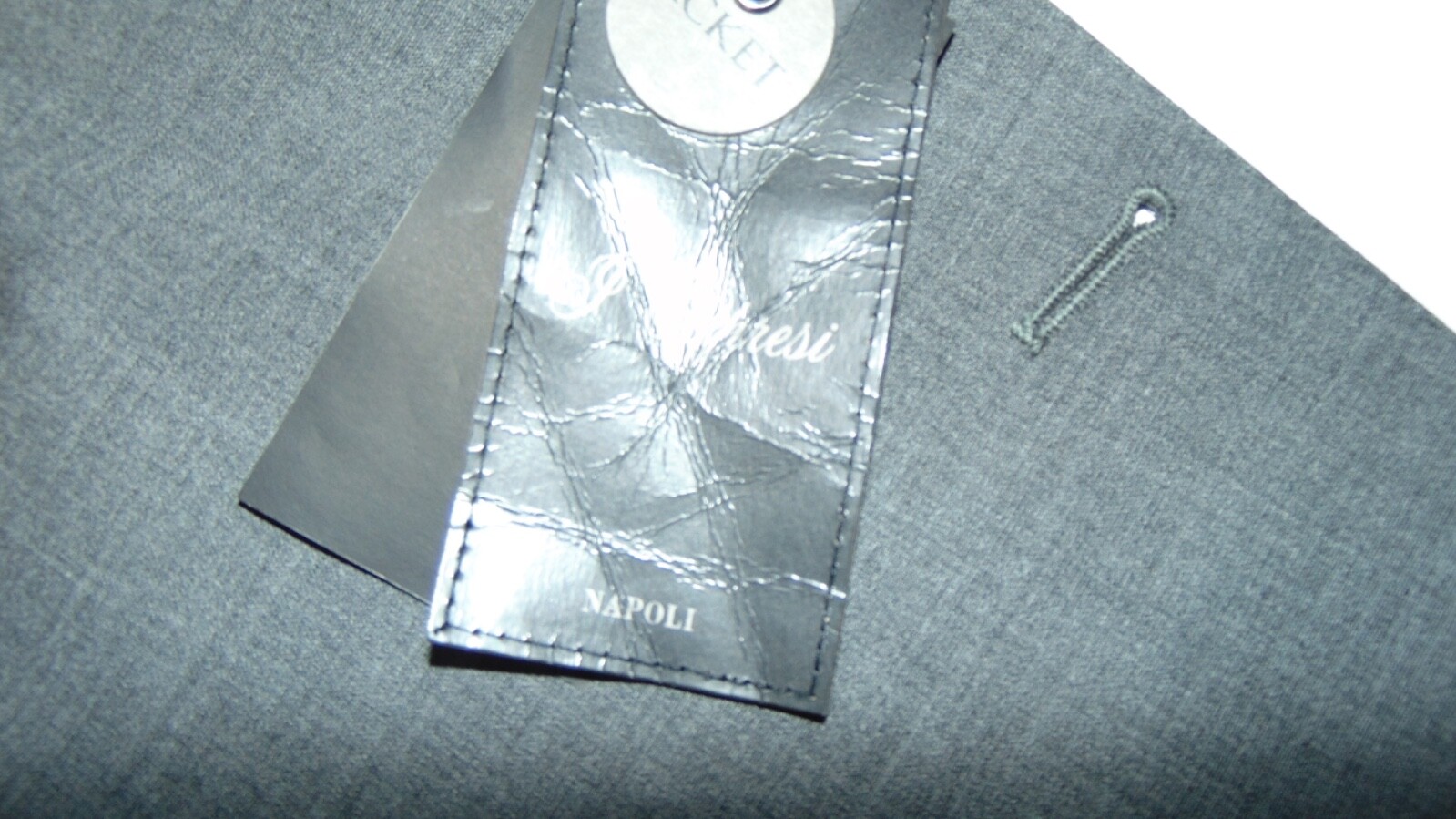 SANTANIELLO NEW DOUBLE BREASTED DRESS 50 FRESH WOOL SA-ES103 650.00 SLIM