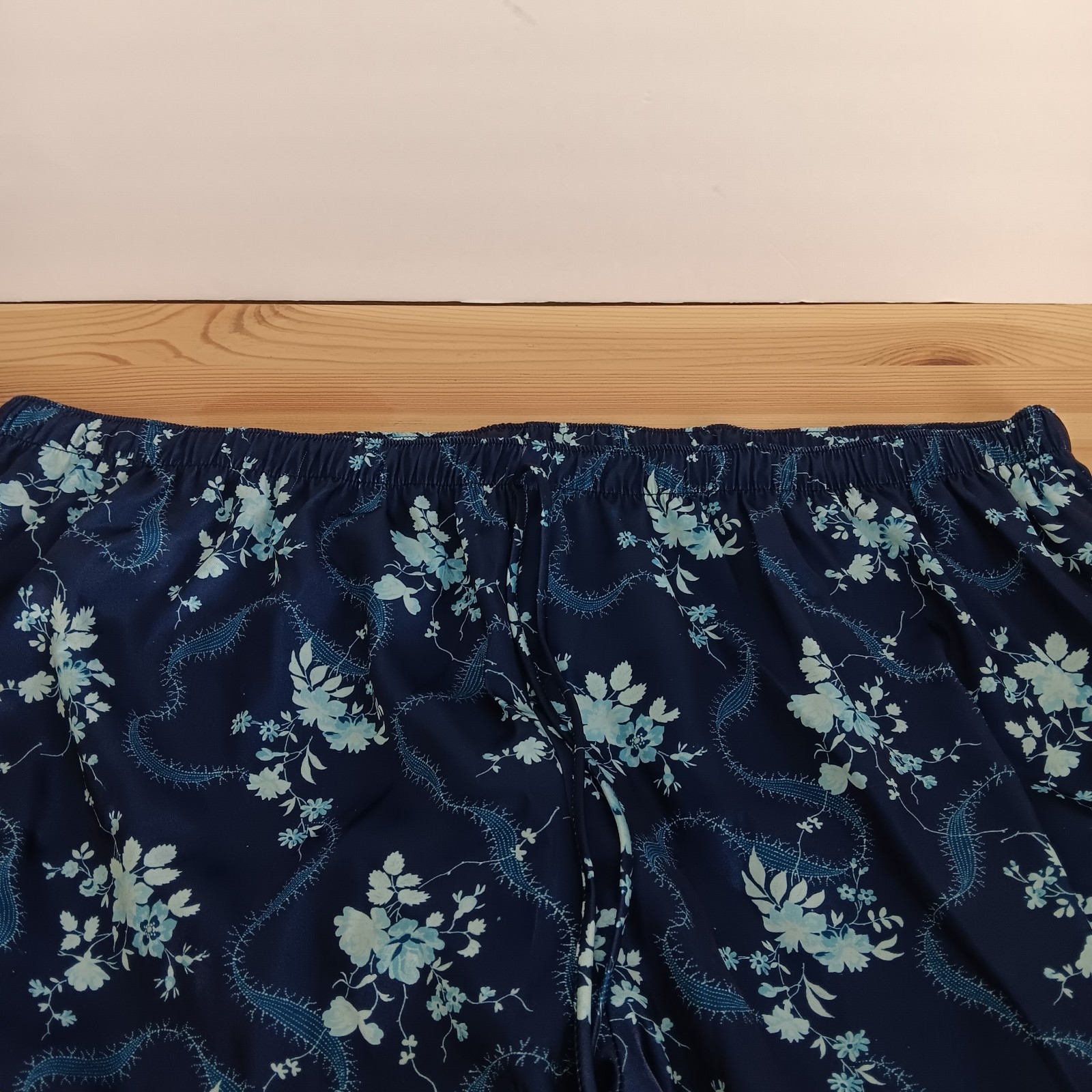 Madeleine Fig Satin Notch Collar Pajama Set, Sz 1X a673737