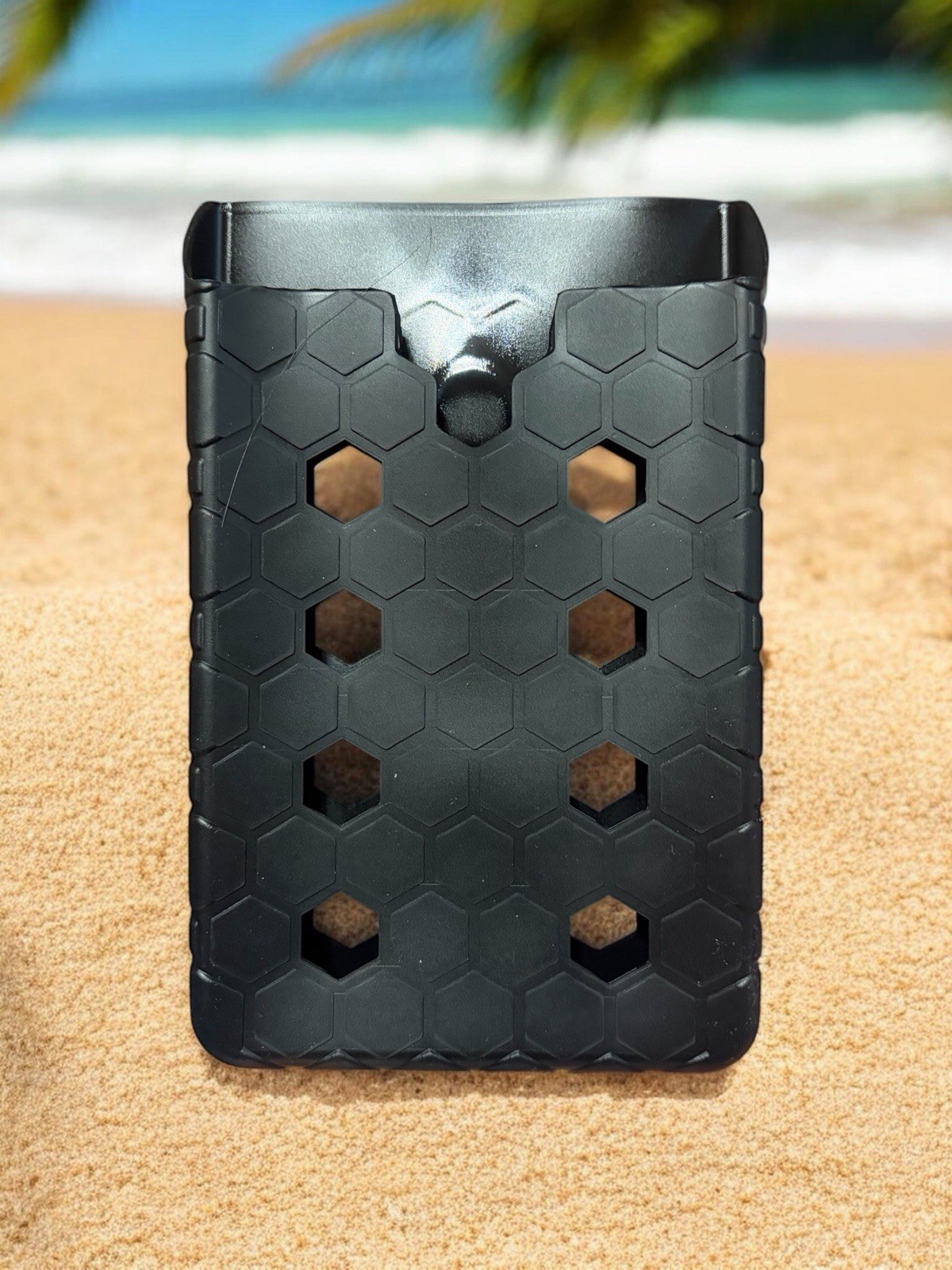 Silicone Phone Holder Beach Bag Bogg Style Black Rubber Charm Accessories
