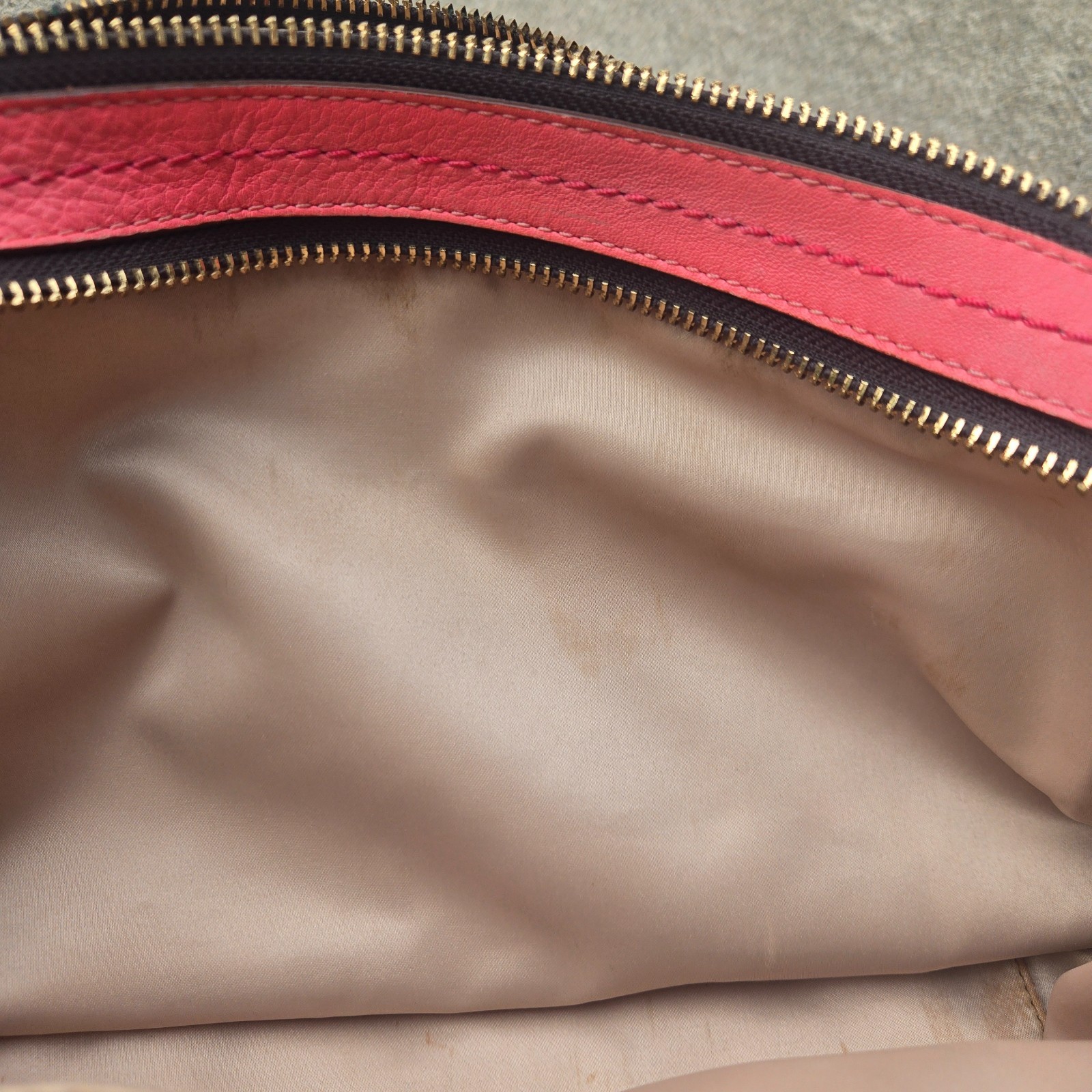 Authentic Coach Bonnie Pink Leather Satchel Purse M0873-13382
