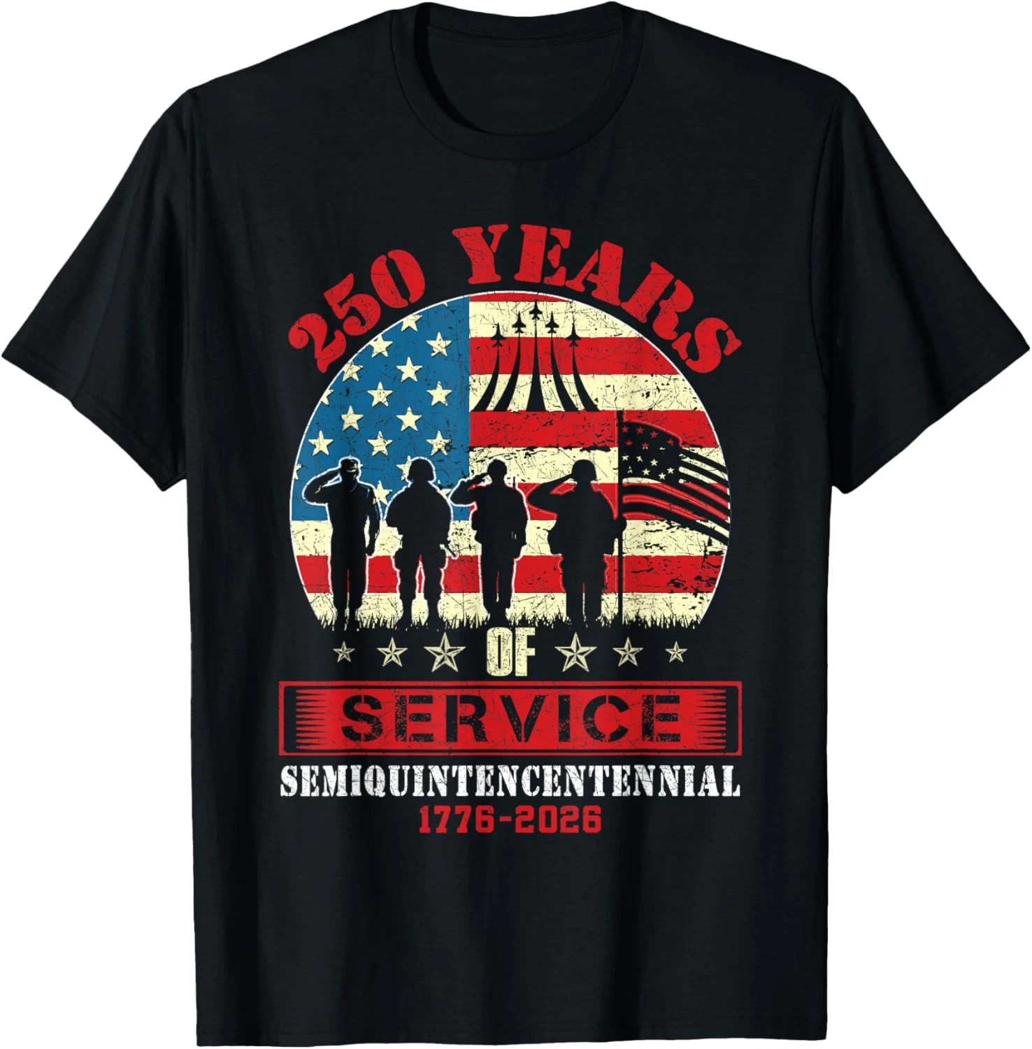 250 Years America Anniversary 250th Independence Day T-Shirt S To 5XL