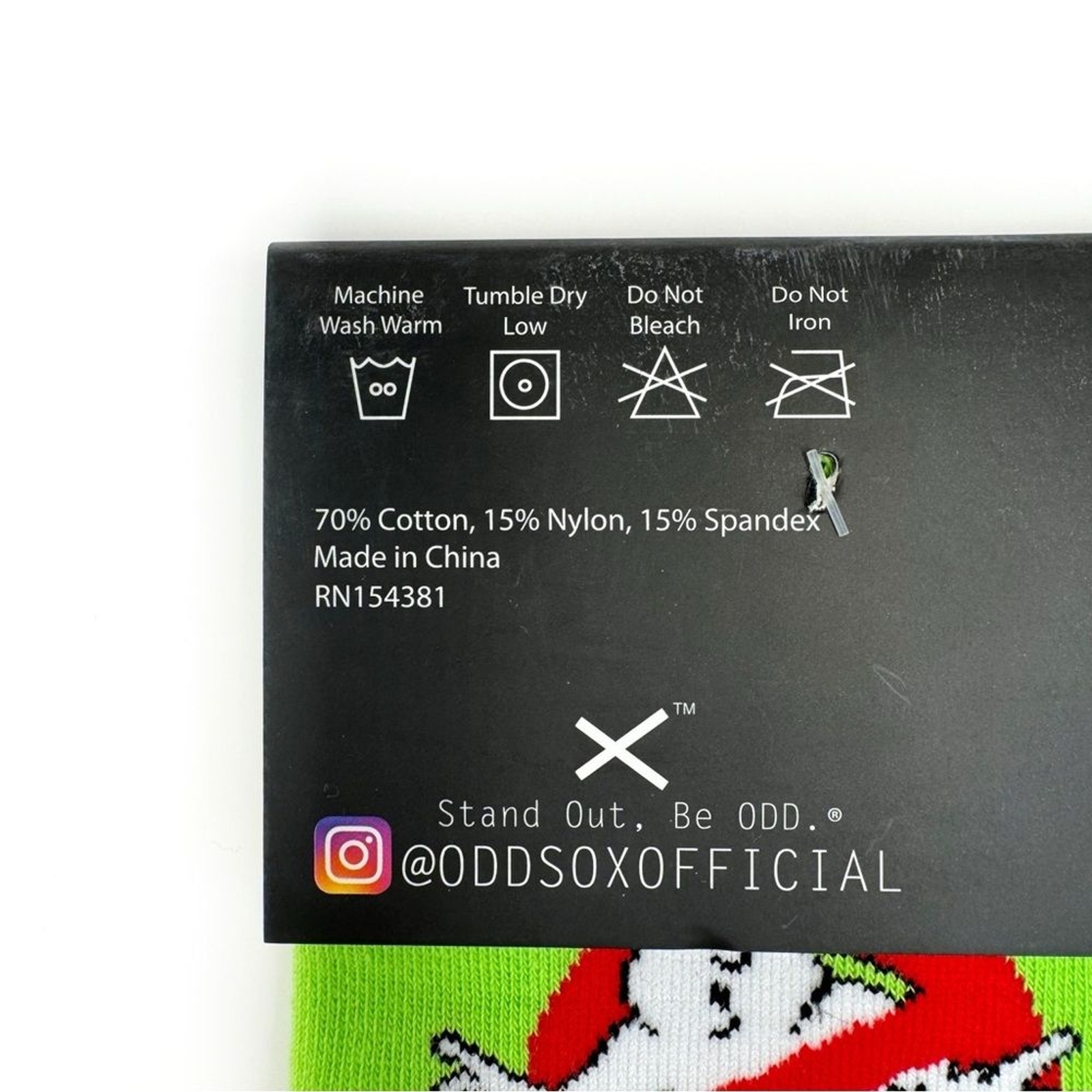 Odd Sox Ghostbusters Crew Socks Mens Womens Logo 80s 90s Movie