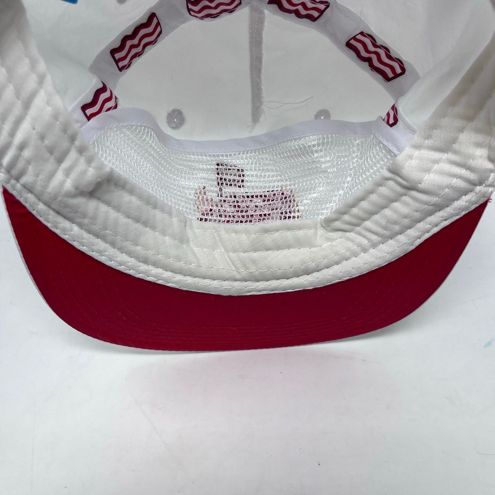 Breakfast Balls Baseball Cap Adjustable White Masters Patch Golf Preppy