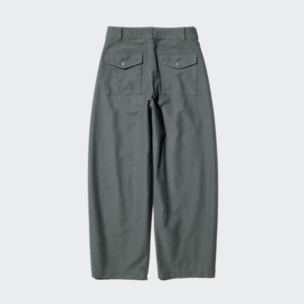 UNIQLO Jersey Barrel Silhouette Pants High Quality Materials NEW XXS-XXL