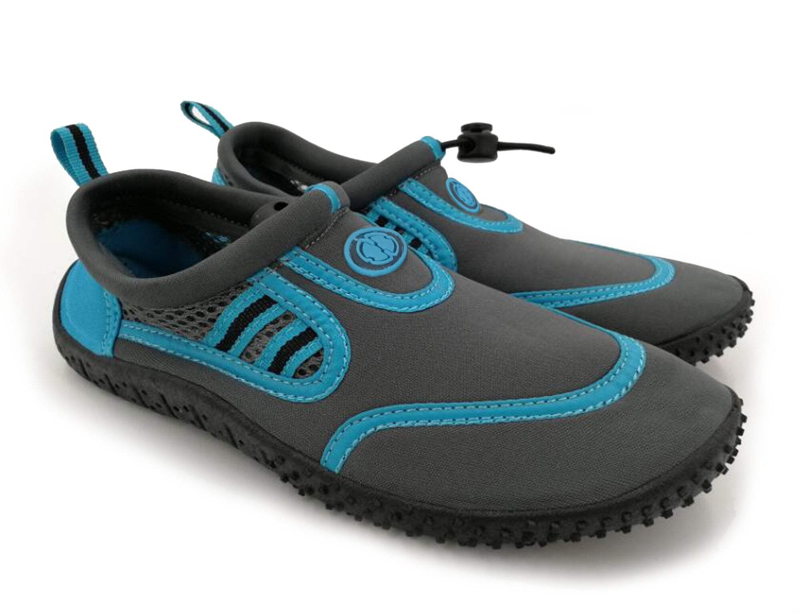 Hardcore mens water shoes; Quick drying aqua socks for barefoot running, swimmin