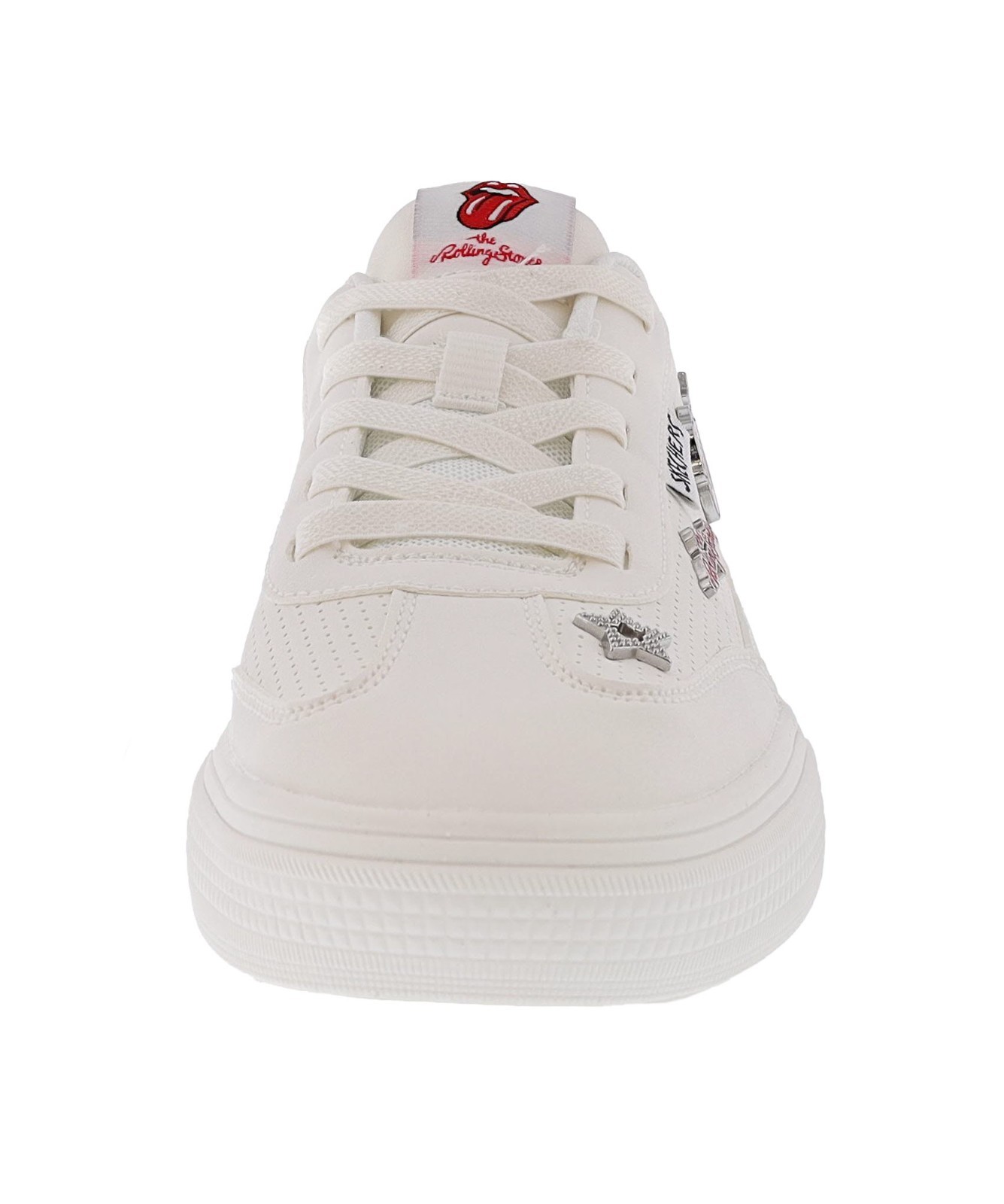 SKECHERS WOMEN’S ARCH FIT ARCADE- ROLLING STUDZ 190000/WHT WALKING SHOES
