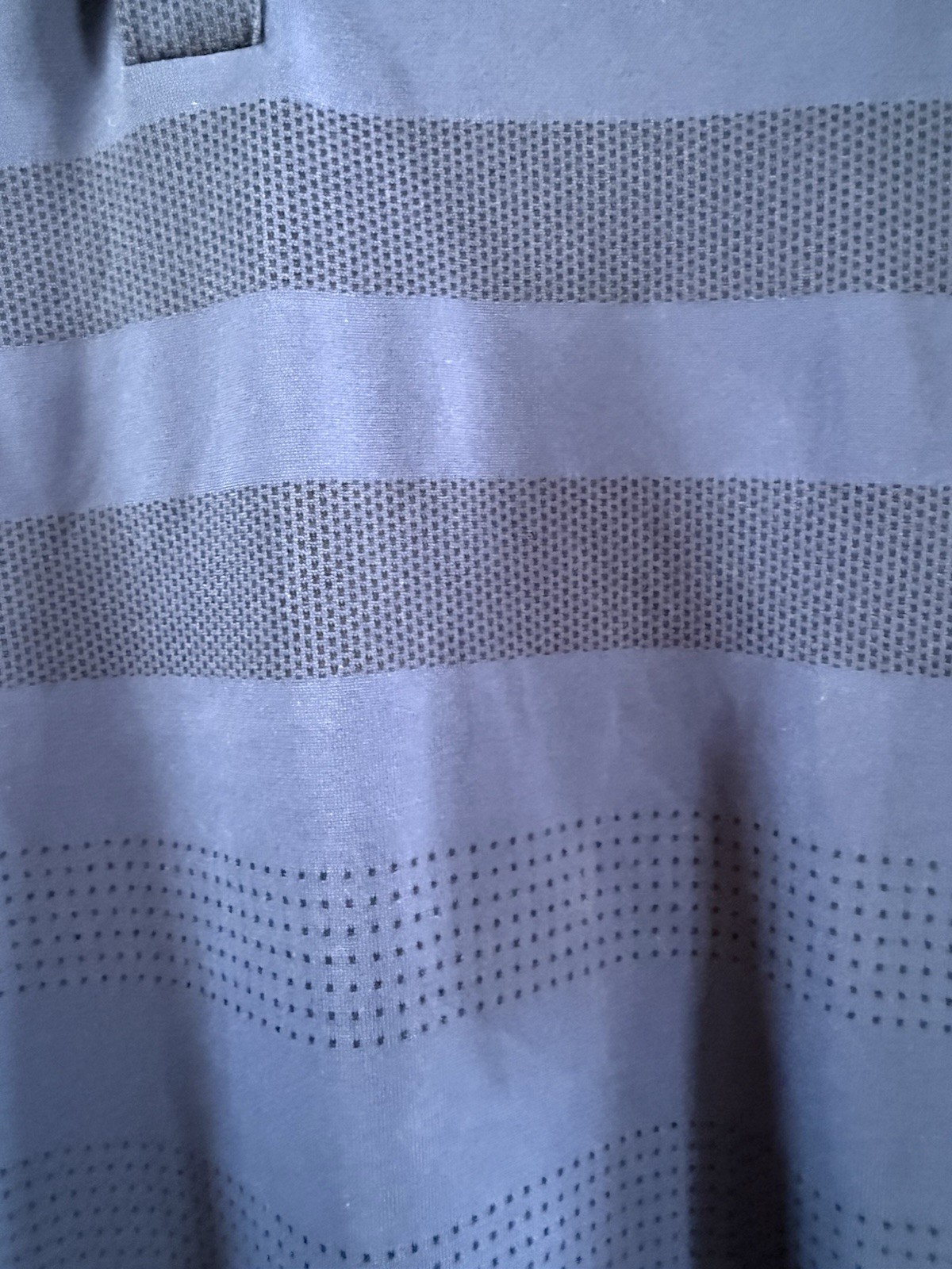 Men’s Nike Zonal Cooling Golf Polo Shirt Blue Size Large