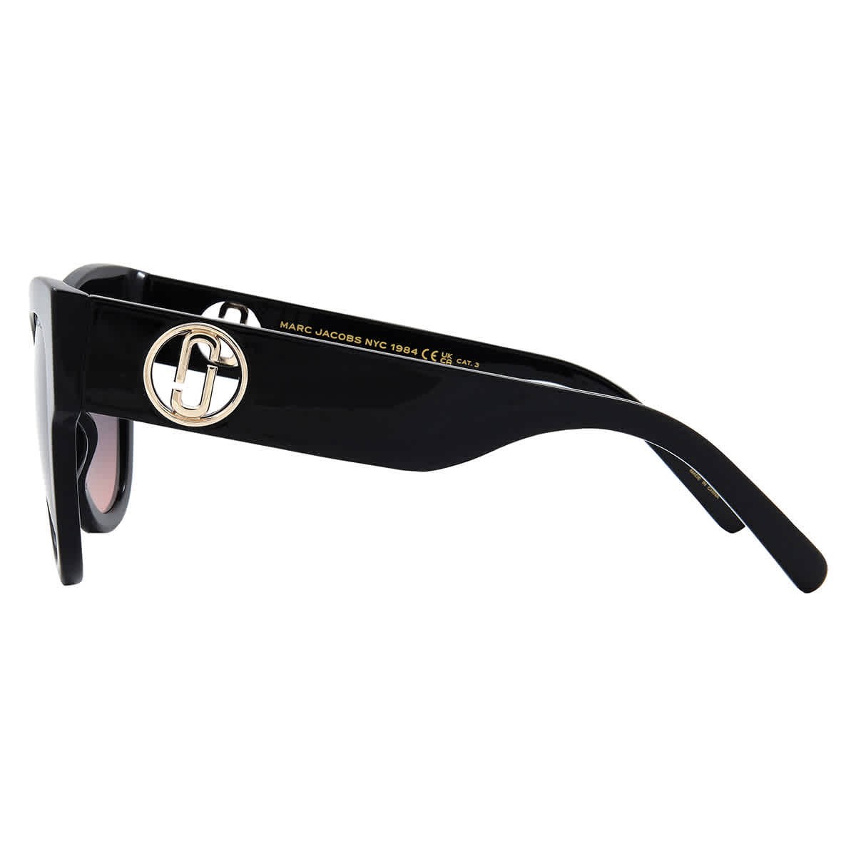 Marc Jacobs Grey Fuchsia Cat Eye Ladies Sunglasses MARC 697/S 0807/FF 53