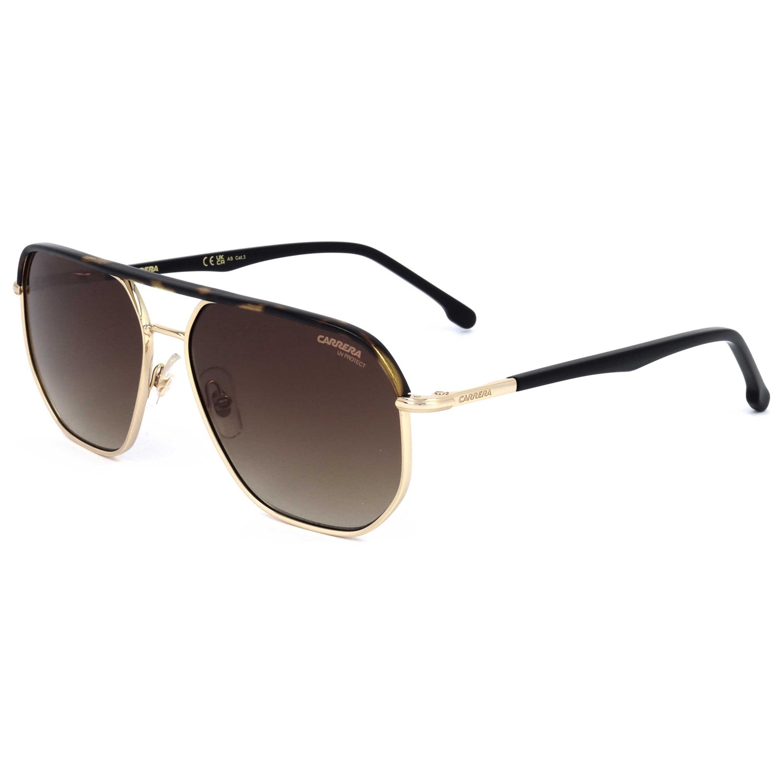 Carrera Men’s 59 mm Gold Havana Sunglasses CARRERA304-S-06J-59