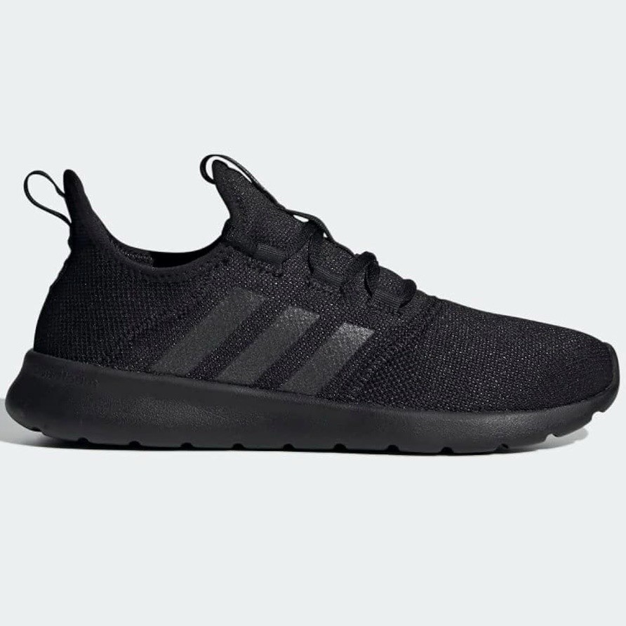 Adidas Cloudfoam Pure 2.0 Black Athletic Running Shoes H04754 Womens Size 8