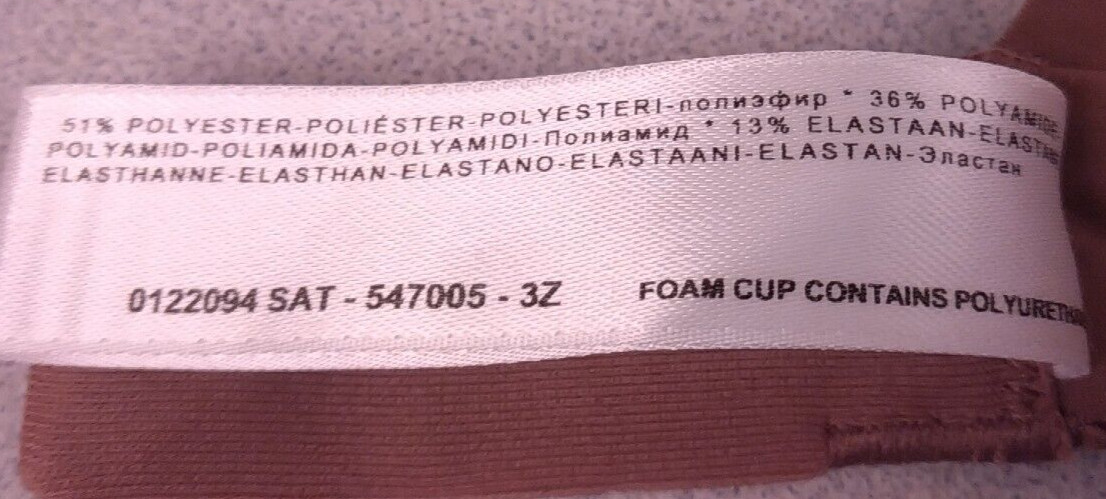Marie Jo Light Brown Polyester Foam Cup Wireless T Shirt Bra Size 32 C (3)