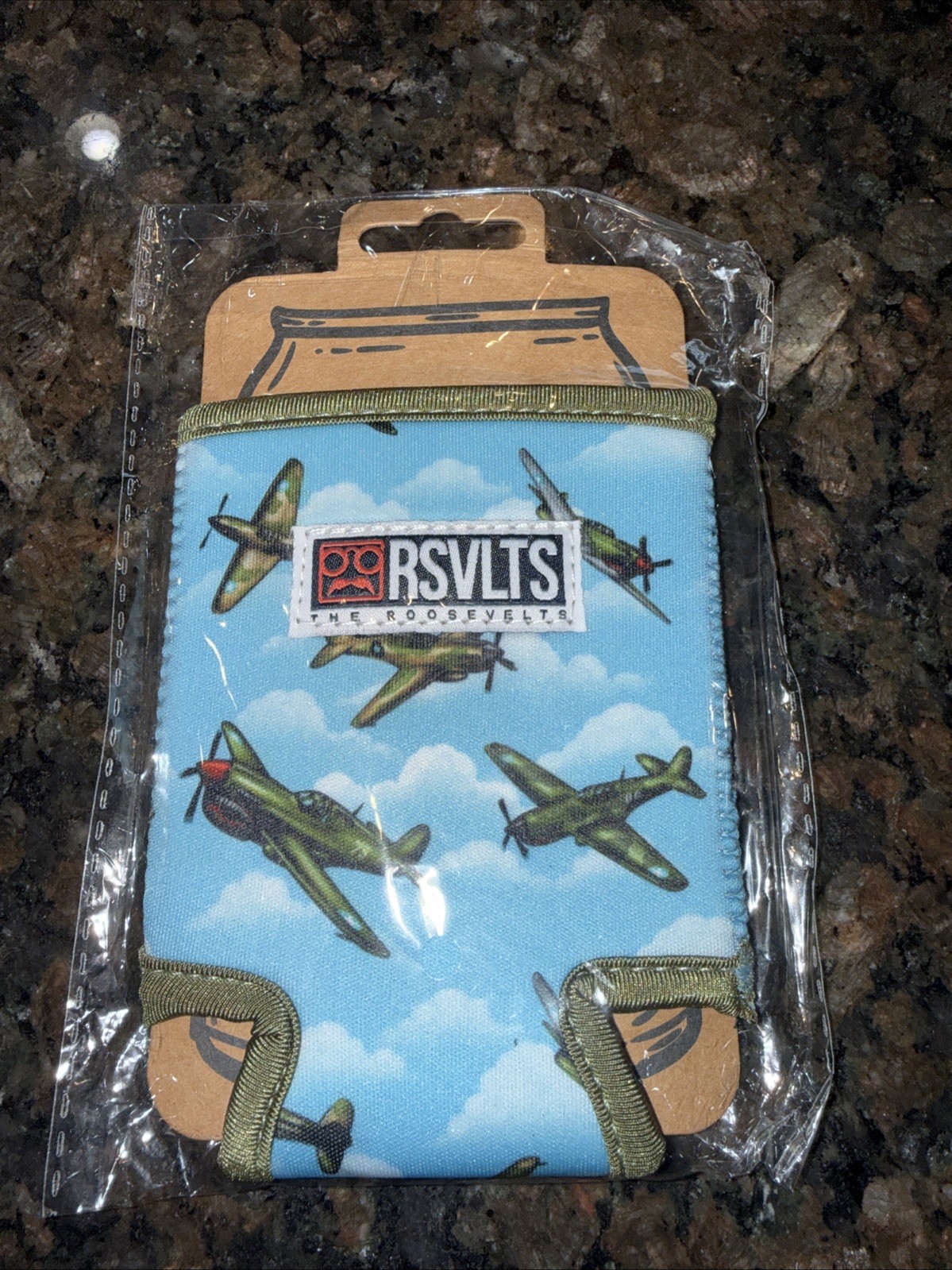 *RSVLTS Warhead Plane KOOZIE- NEW!*