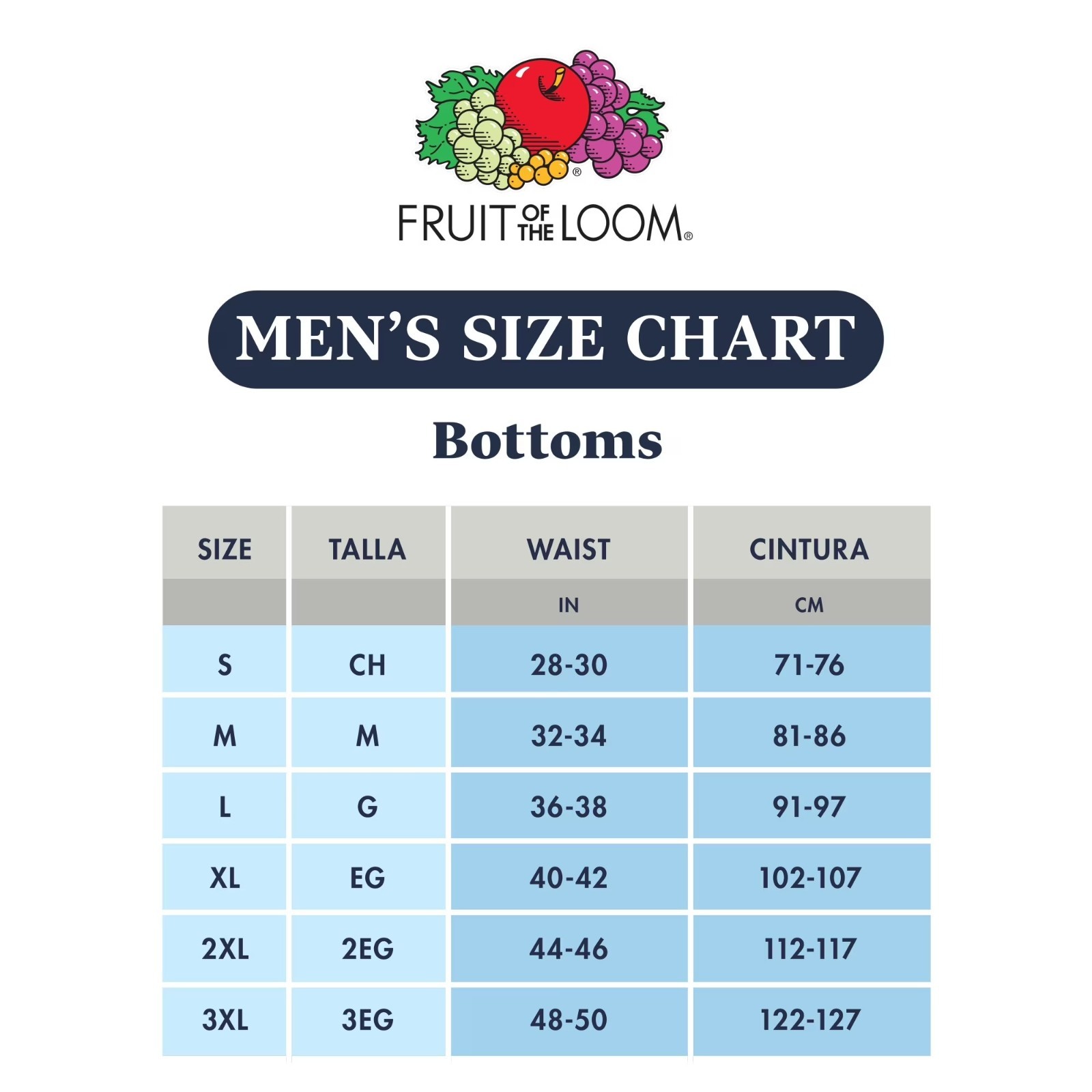 Fruit of the Loom Men’s Cotton White Briefs, 10-Pack, Size S