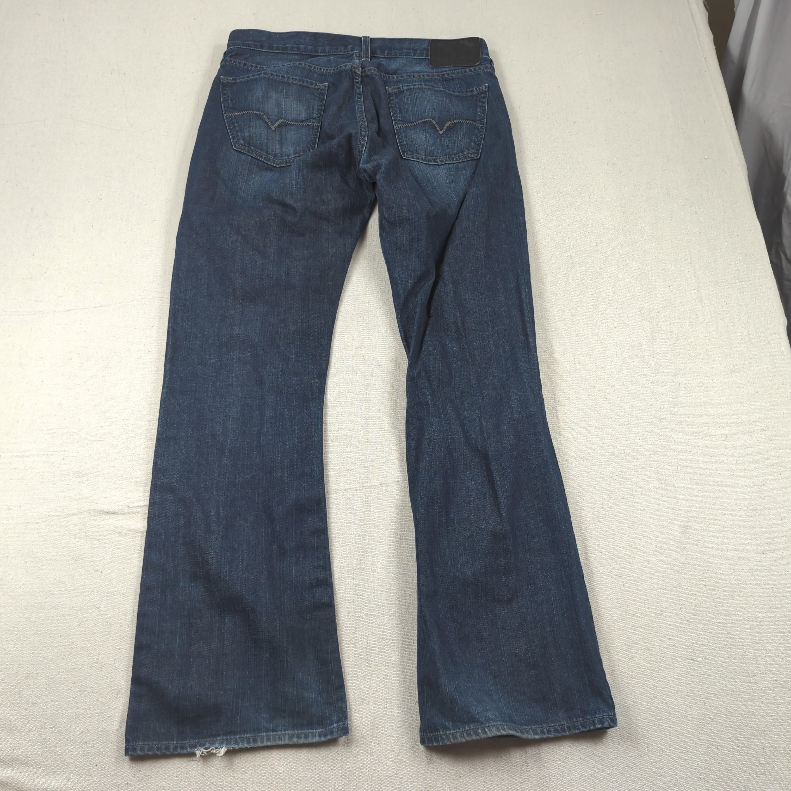 Guess Jeans Mens 34×33 Blue Falcon Boot Cut Dark Wash Western Cowboy
